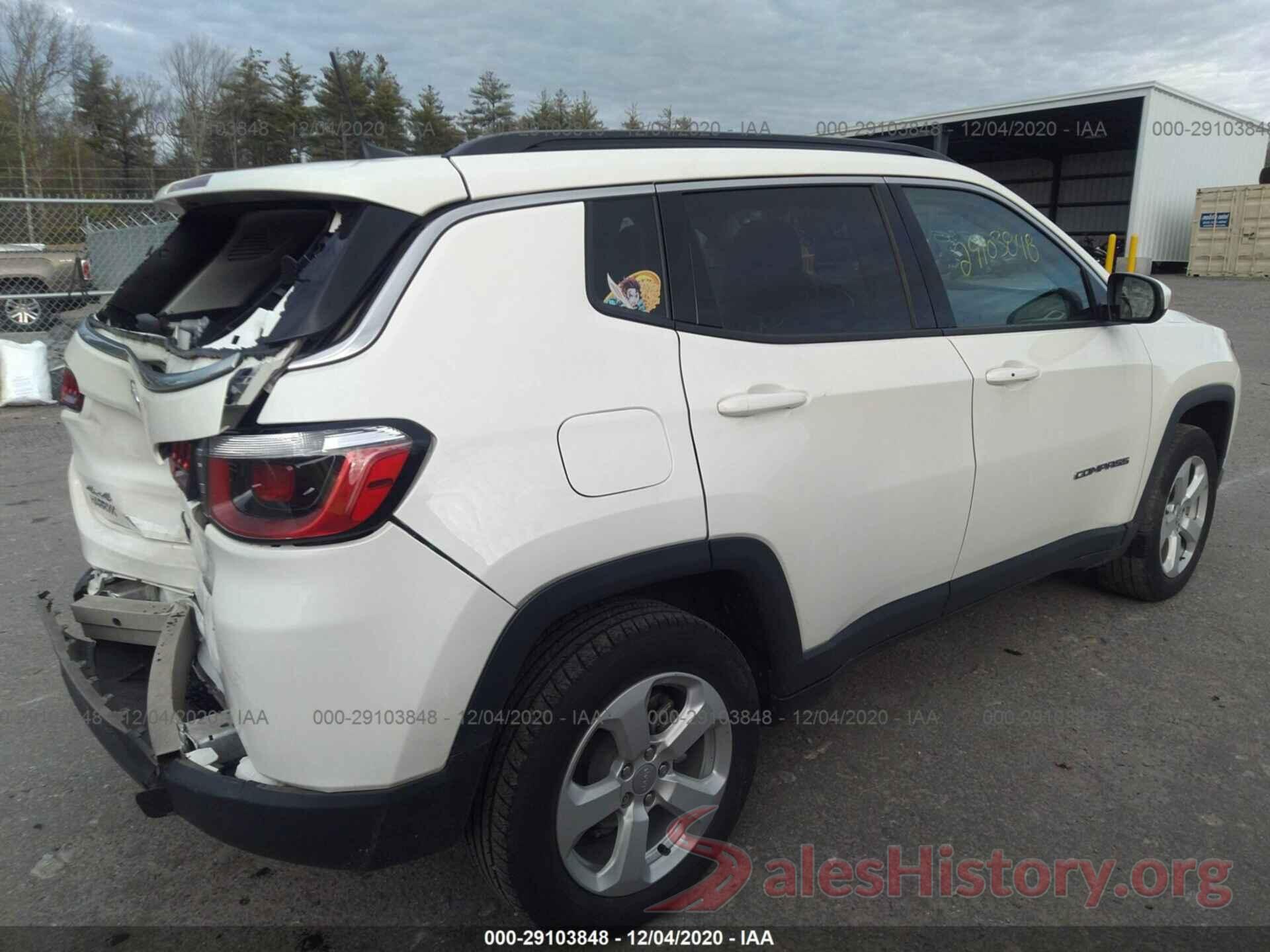 3C4NJDBB9KT593811 2019 JEEP COMPASS