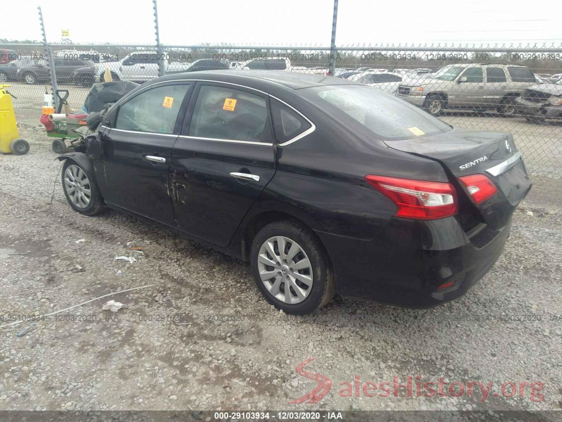 3N1AB7AP6HY300357 2017 NISSAN SENTRA