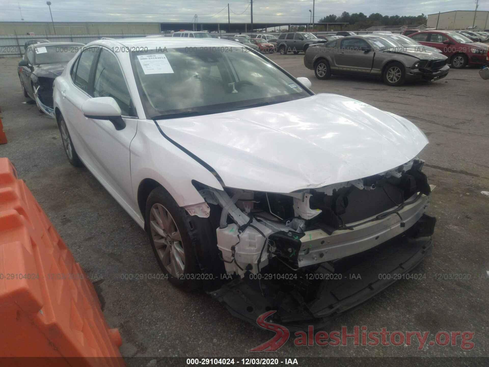 4T1B11HK2KU811789 2019 TOYOTA CAMRY