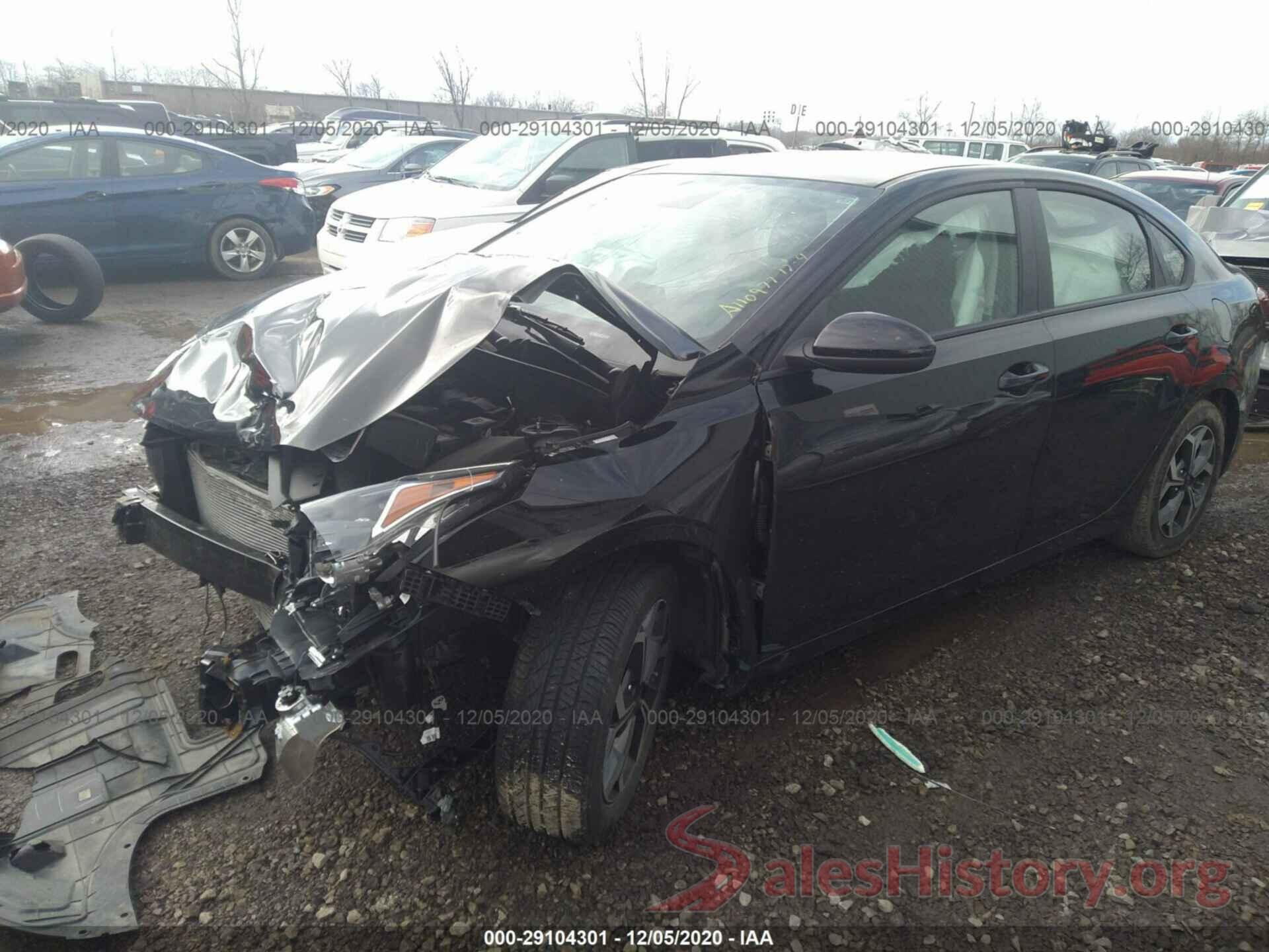 3KPF24AD4LE158561 2020 KIA FORTE