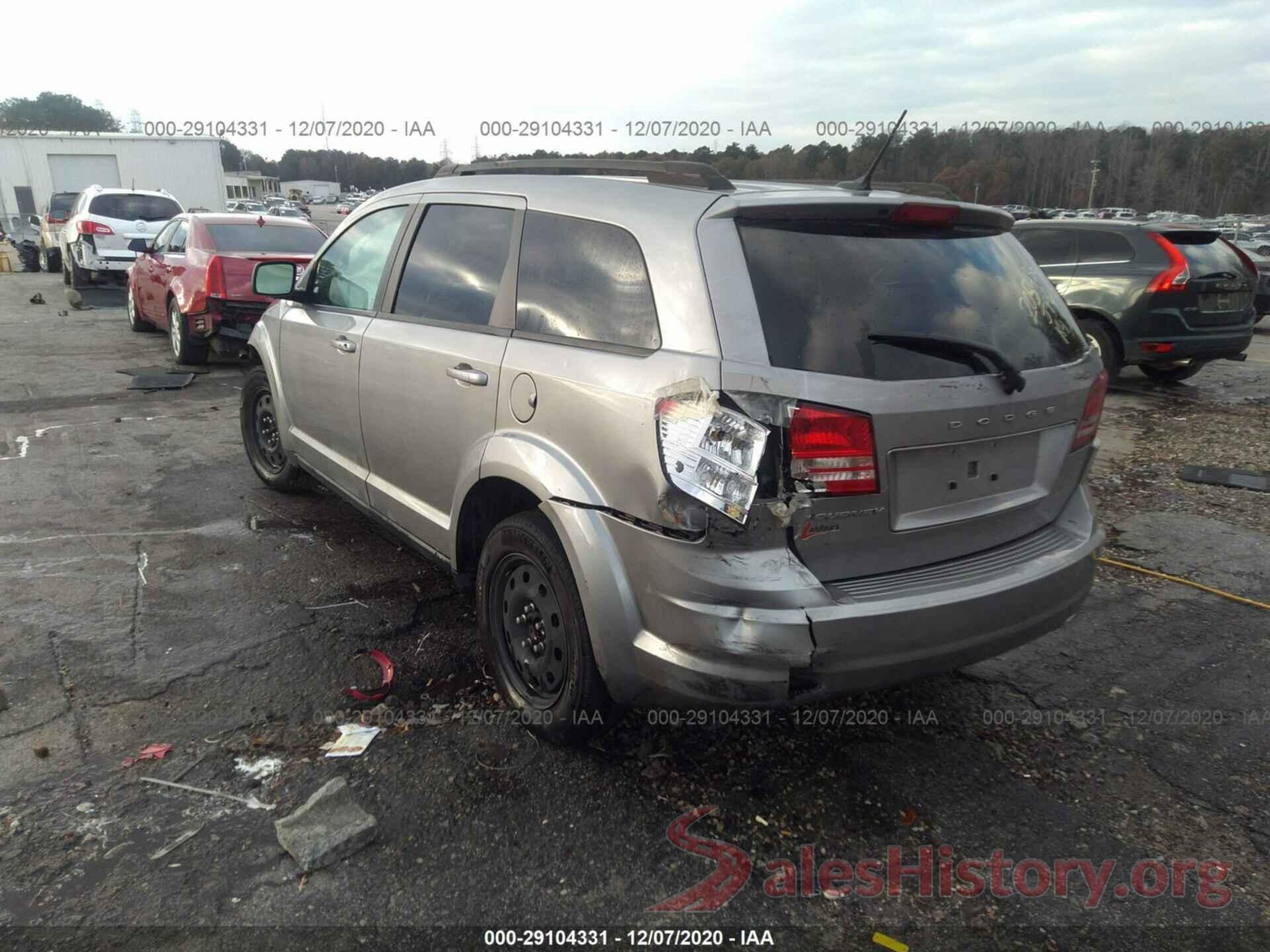 3C4PDCAB2JT302317 2018 DODGE JOURNEY