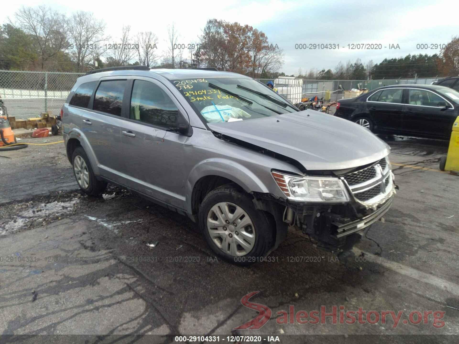 3C4PDCAB2JT302317 2018 DODGE JOURNEY