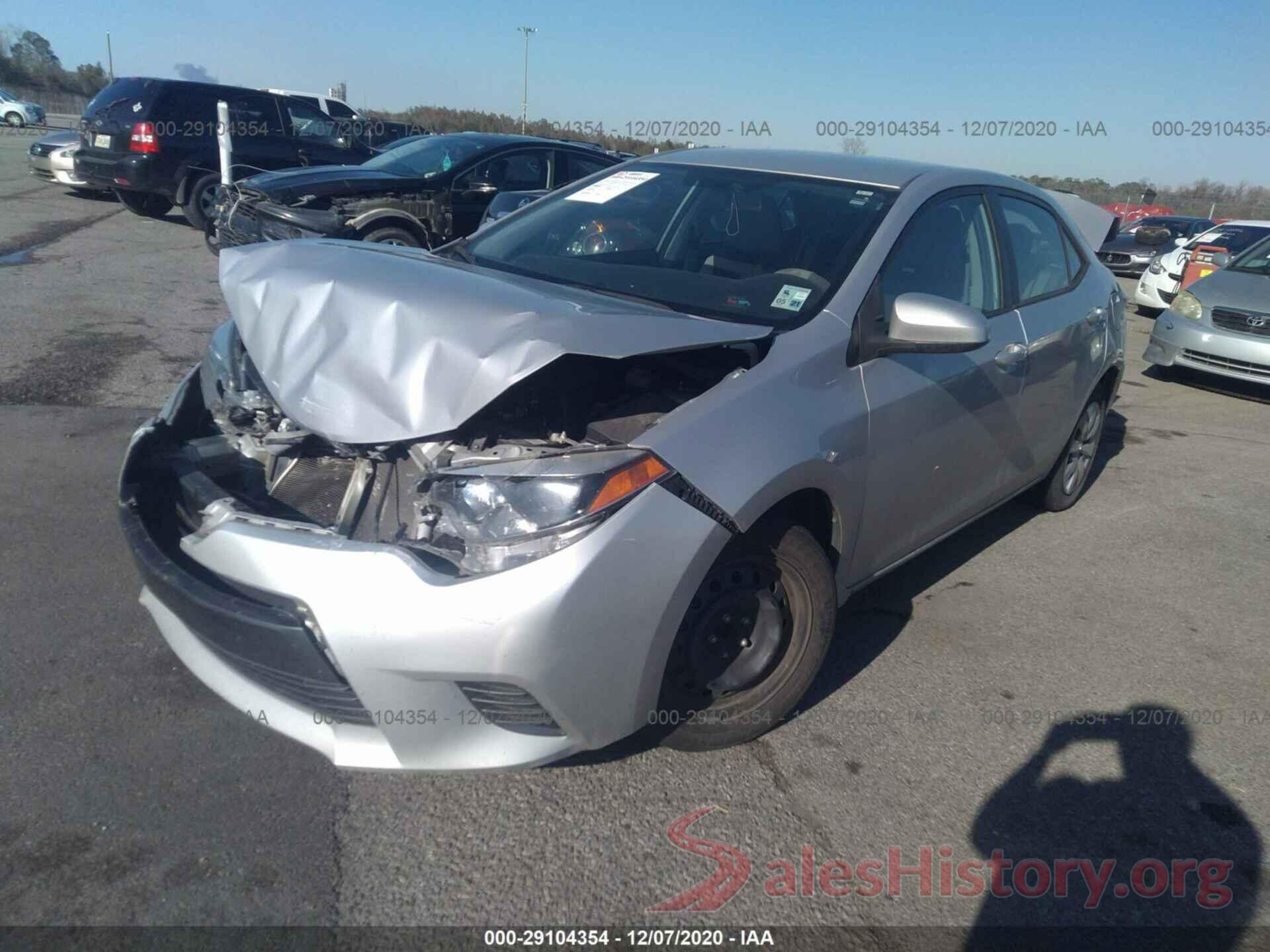 5YFBURHEXGP399131 2016 TOYOTA COROLLA