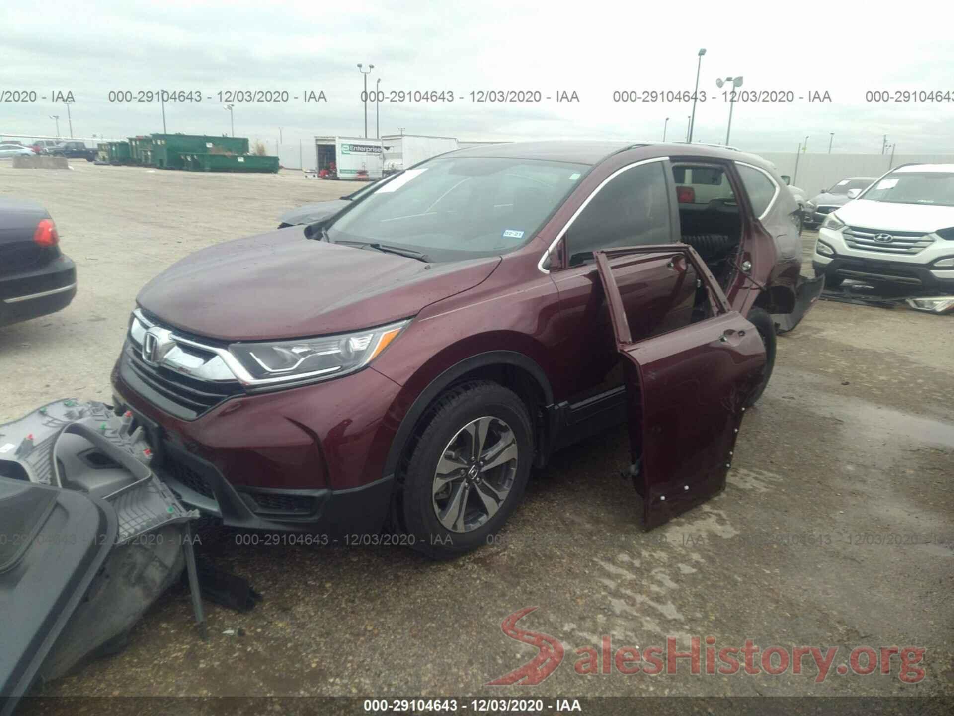 2HKRW5H31JH401501 2018 HONDA CR-V