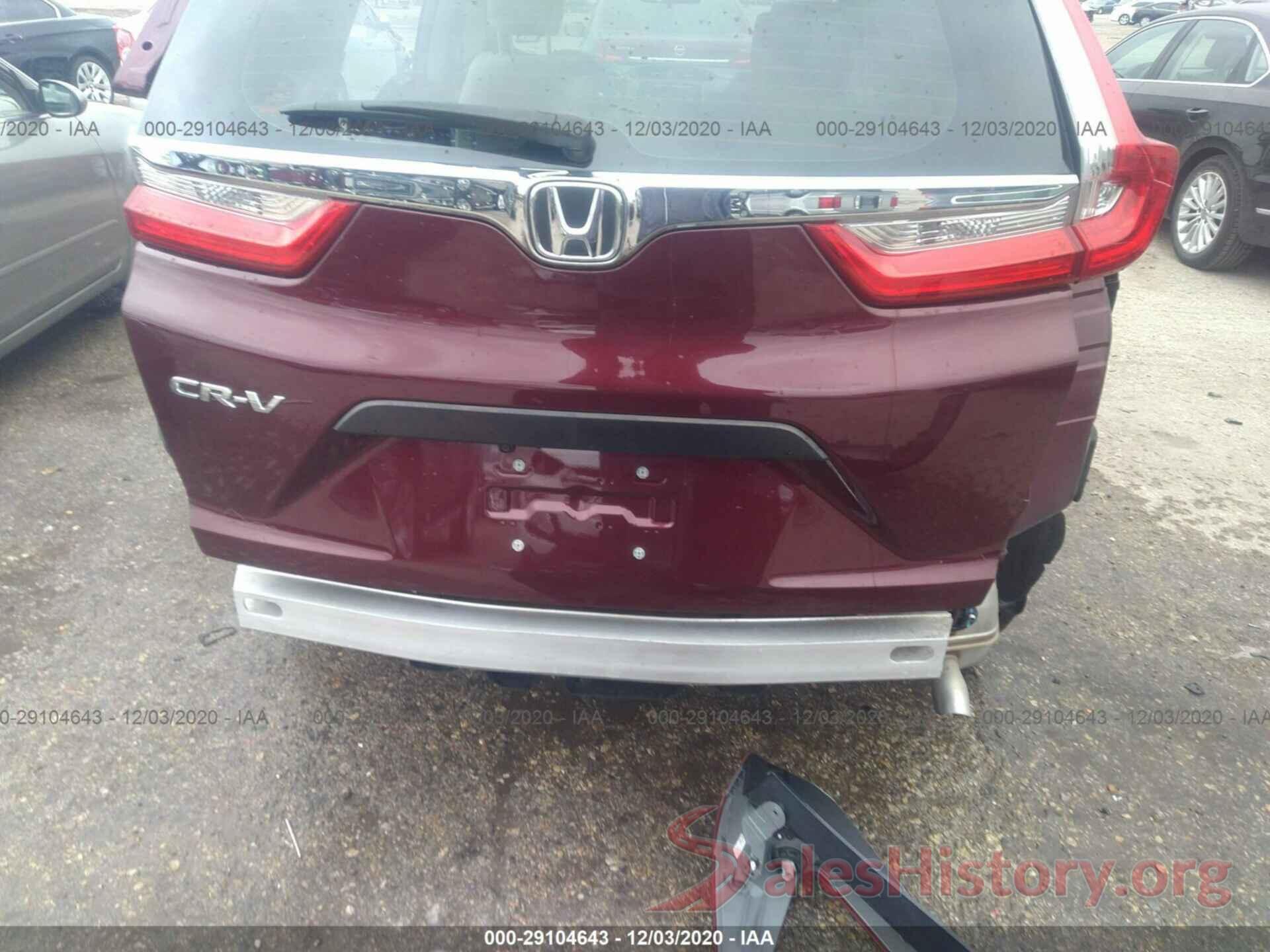 2HKRW5H31JH401501 2018 HONDA CR-V