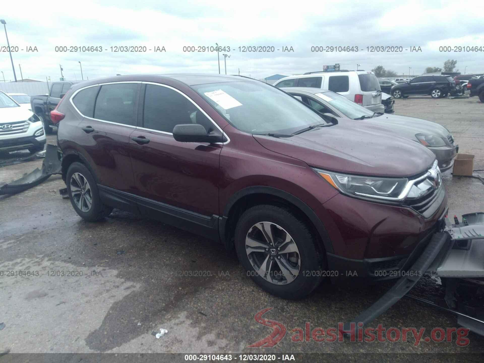 2HKRW5H31JH401501 2018 HONDA CR-V