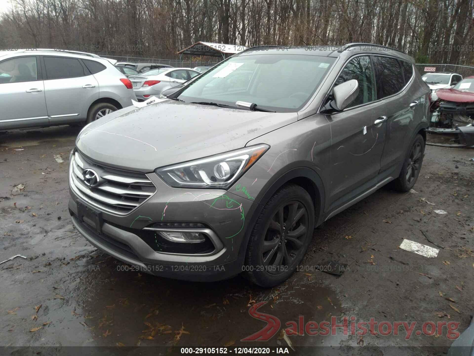 5XYZW4LA6HG447388 2017 HYUNDAI SANTA FE SPORT