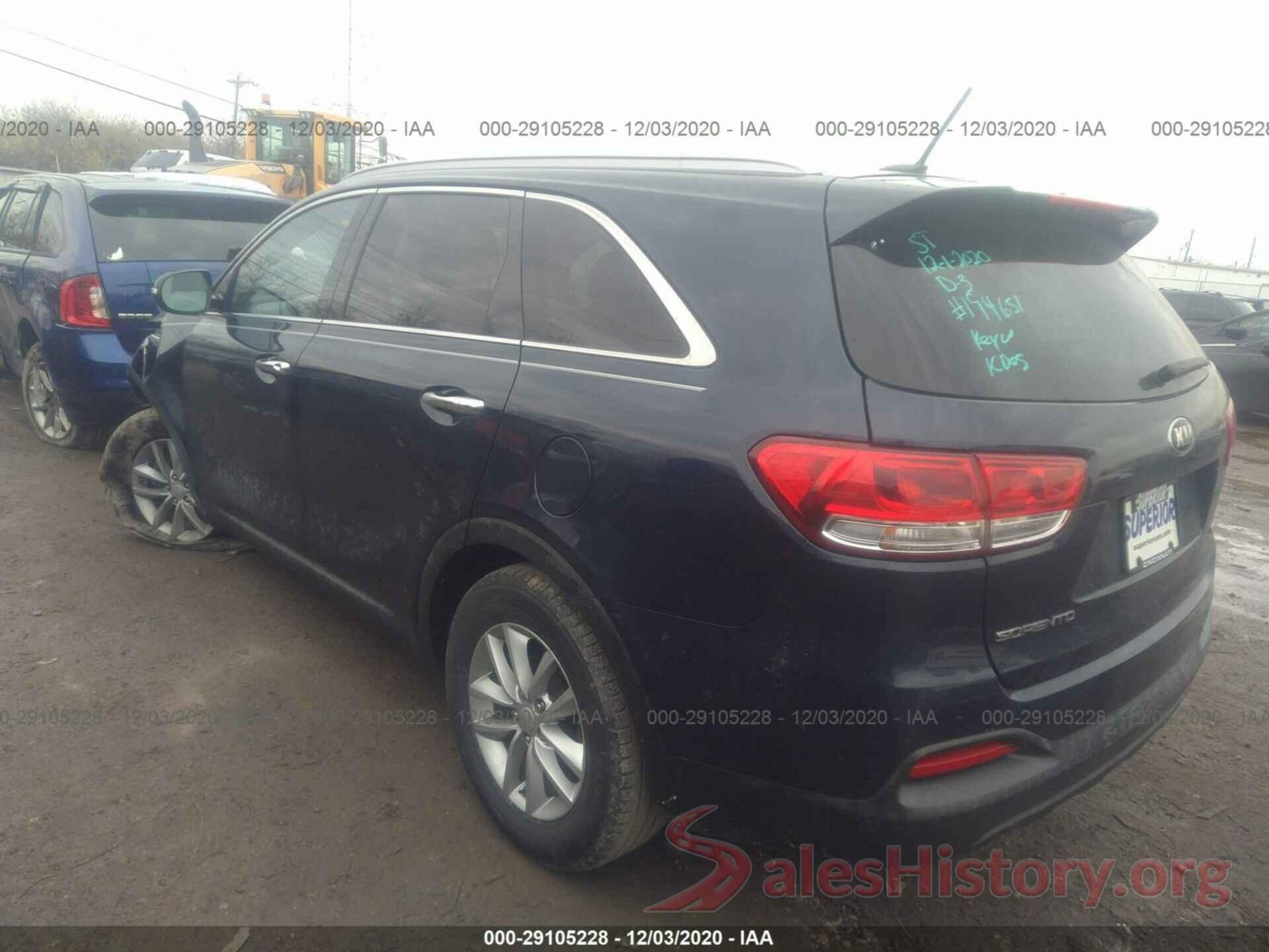 5XYPG4A3XHG194651 2017 KIA SORENTO