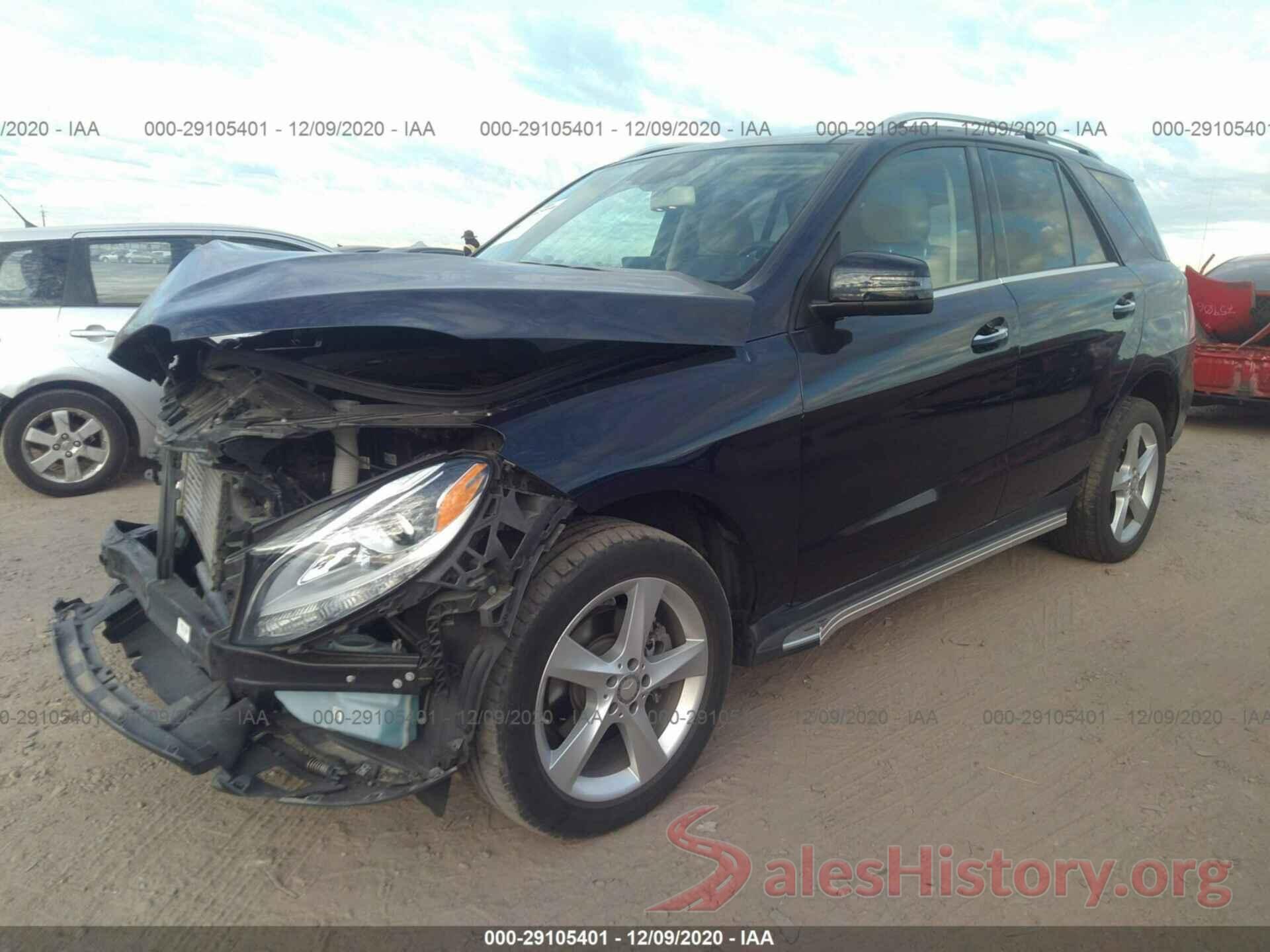 4JGDA0EB5GA674931 2016 MERCEDES-BENZ GLE