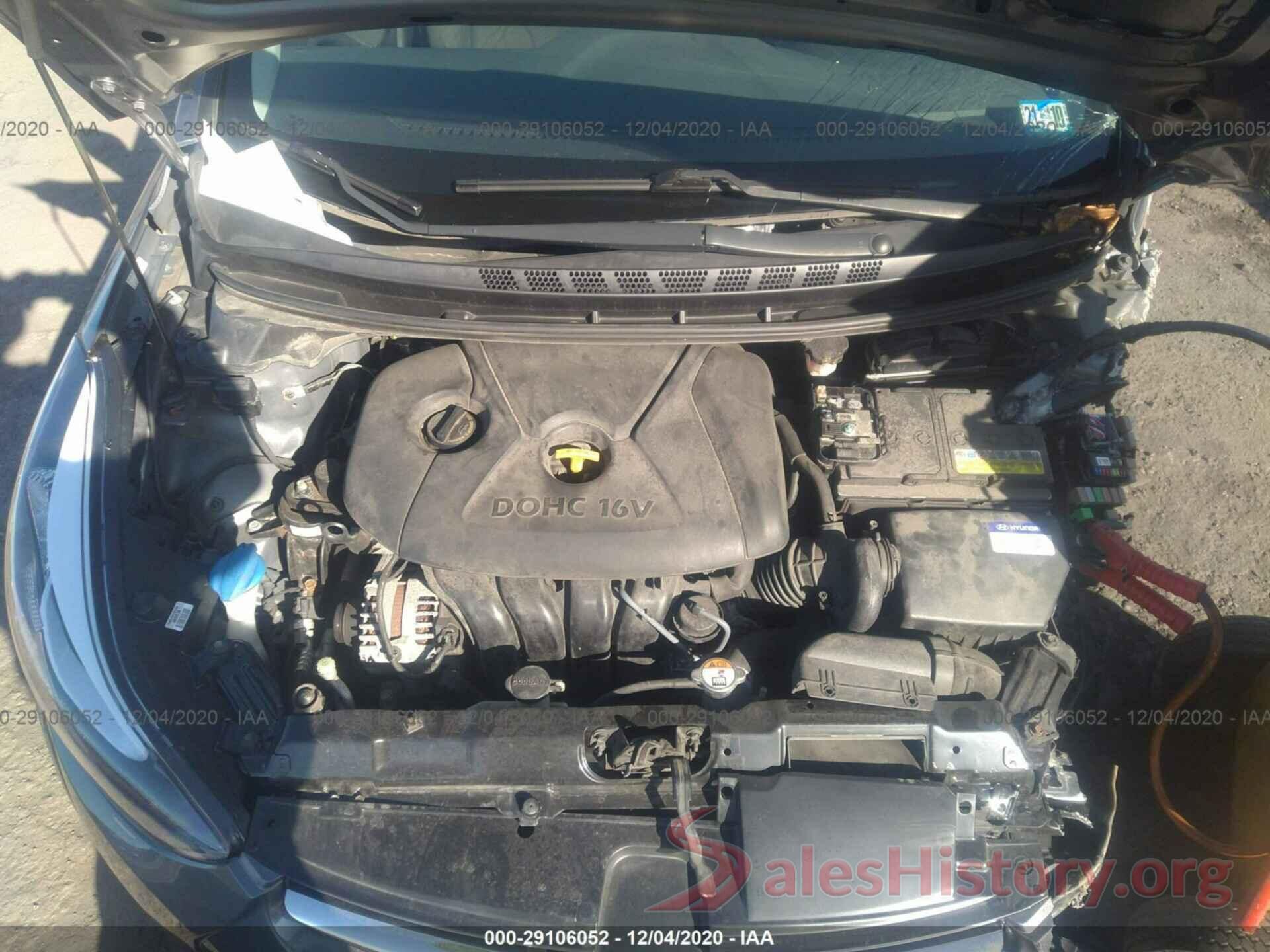 KMHDH4AEXGU574521 2016 HYUNDAI ELANTRA