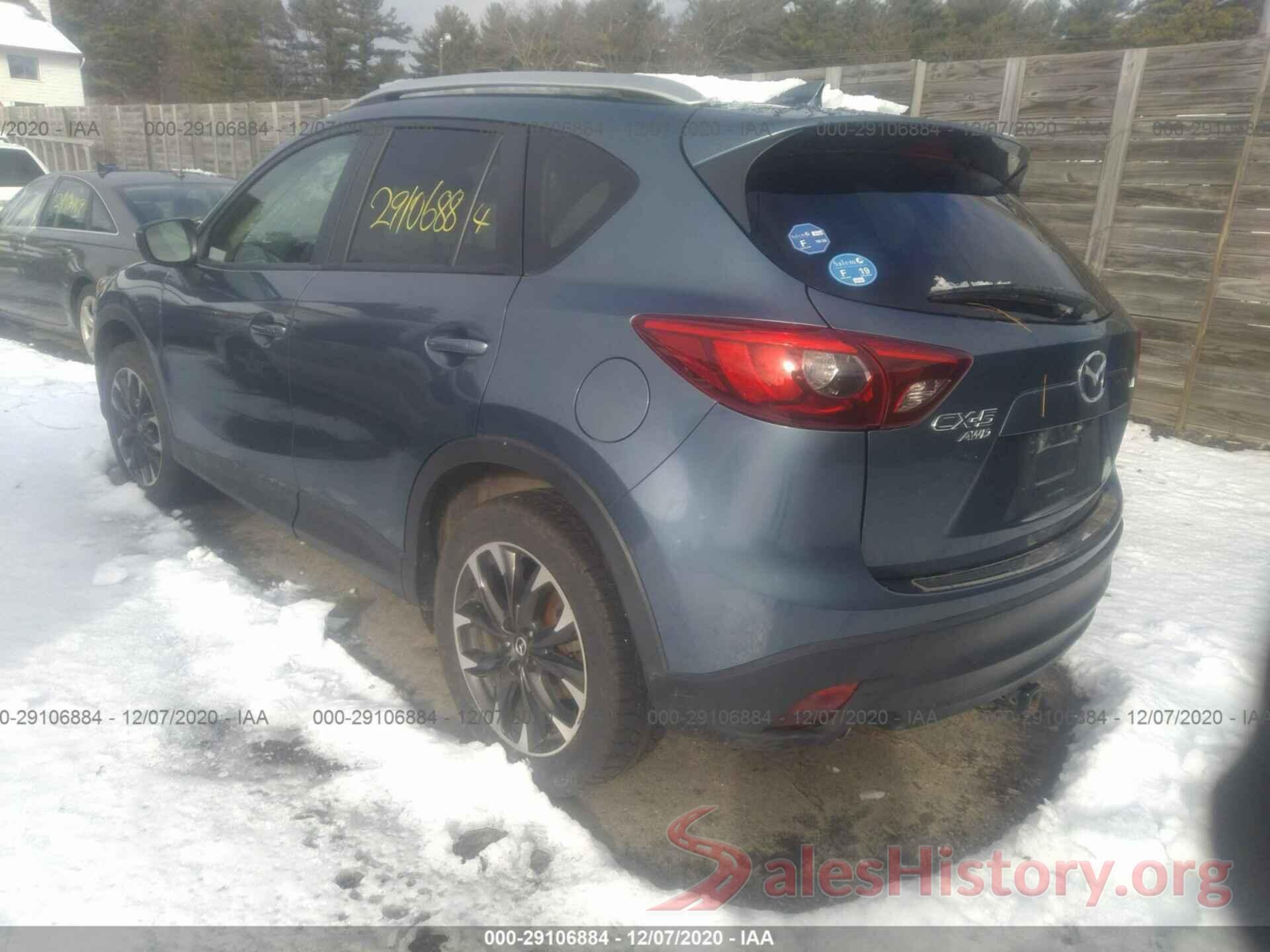 JM3KE4DY8G0657681 2016 MAZDA CX-5