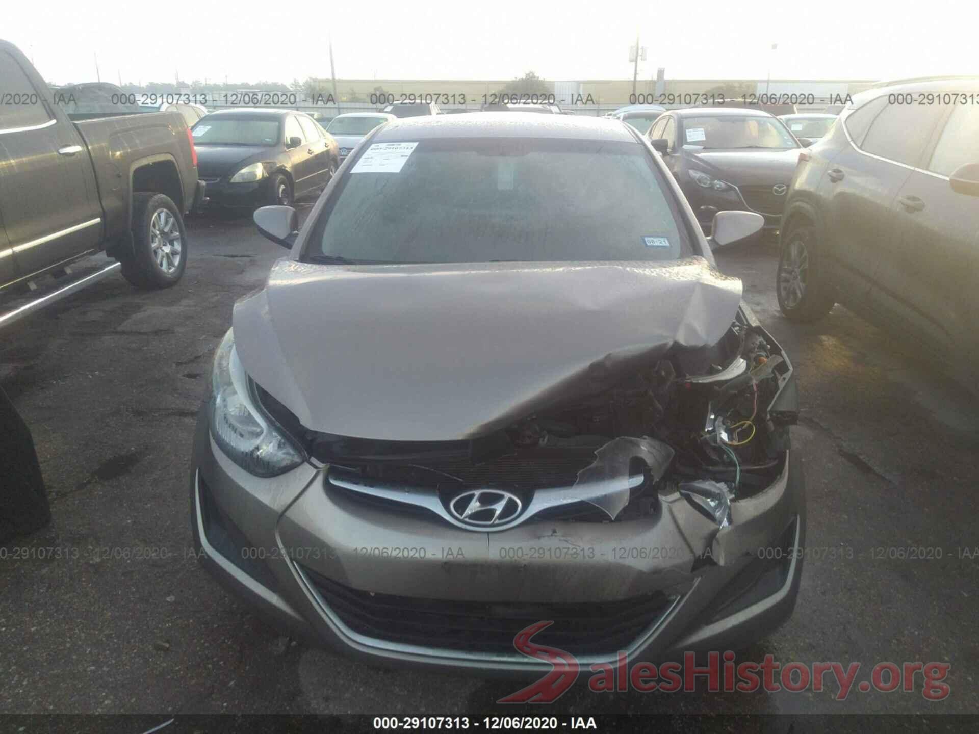 5NPDH4AE2GH731666 2016 HYUNDAI ELANTRA