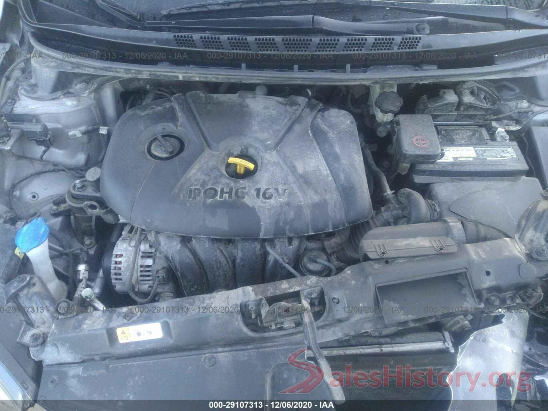 5NPDH4AE2GH731666 2016 HYUNDAI ELANTRA