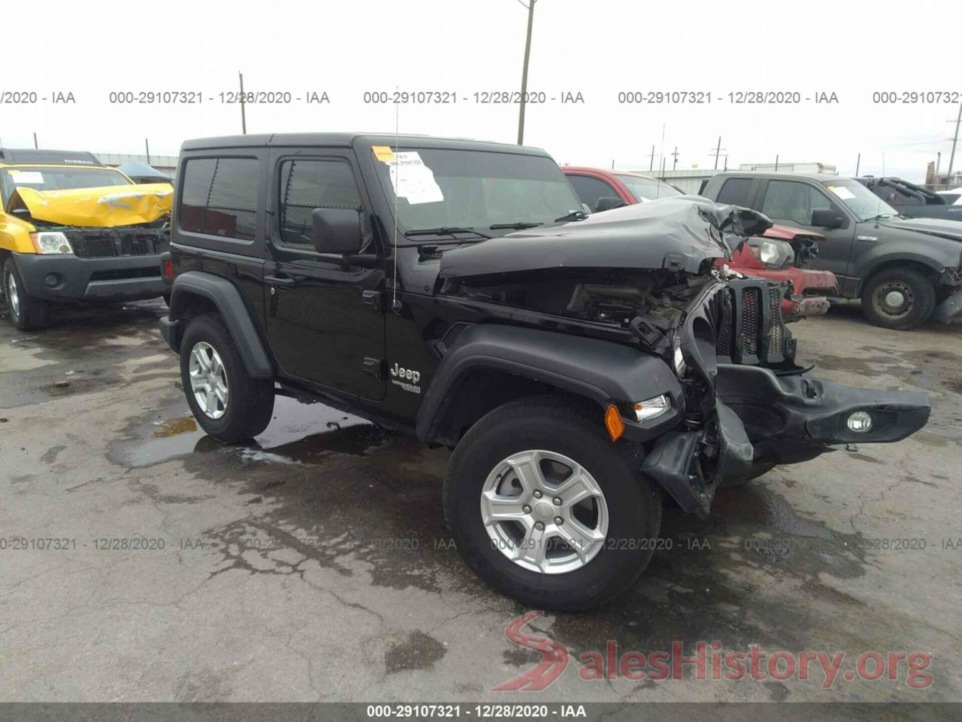 1C4GJXAN0LW227382 2020 JEEP WRANGLER