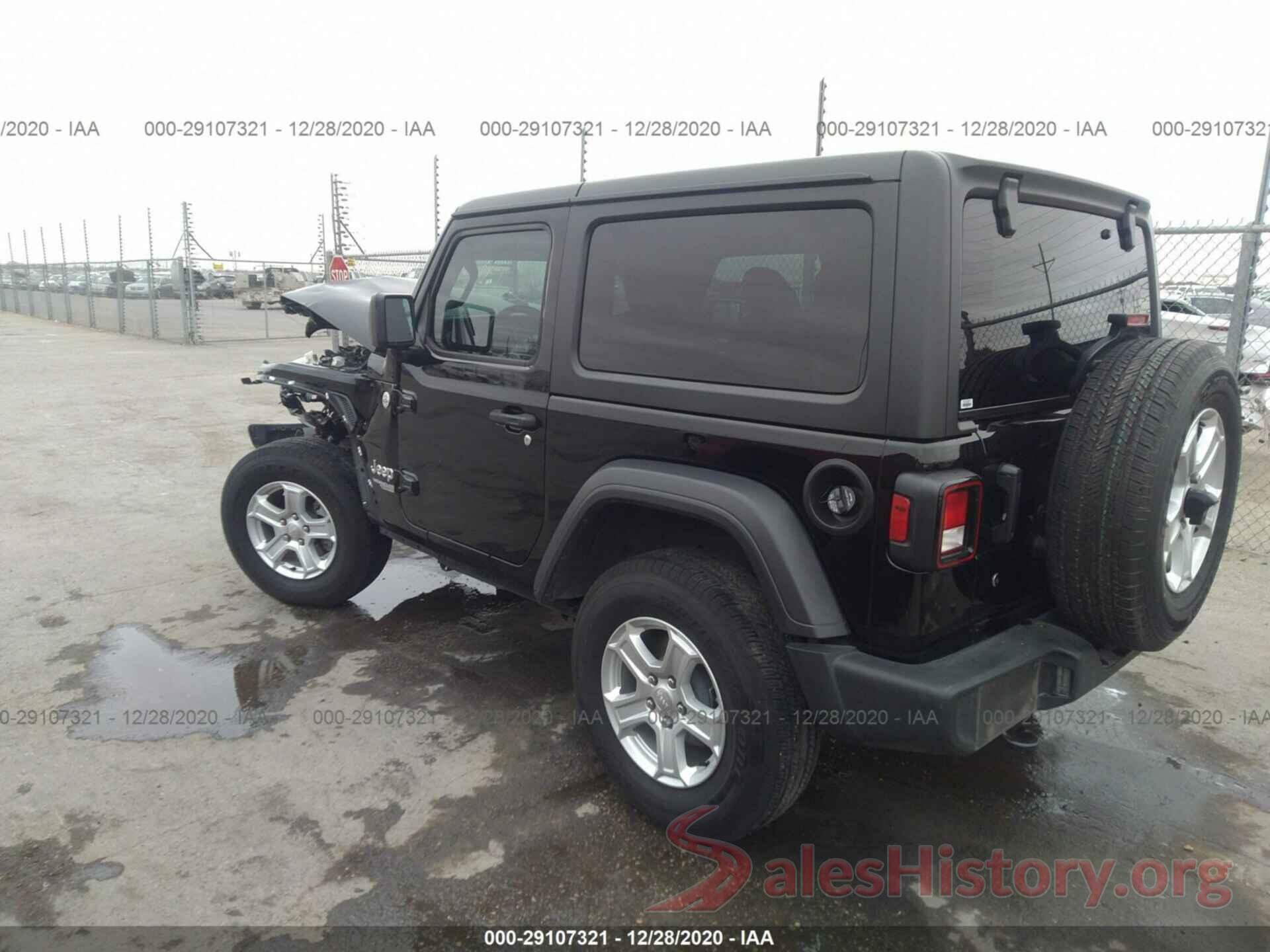 1C4GJXAN0LW227382 2020 JEEP WRANGLER