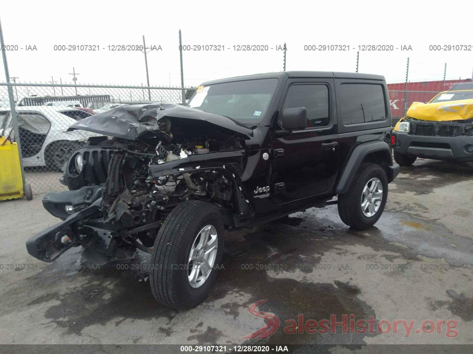 1C4GJXAN0LW227382 2020 JEEP WRANGLER