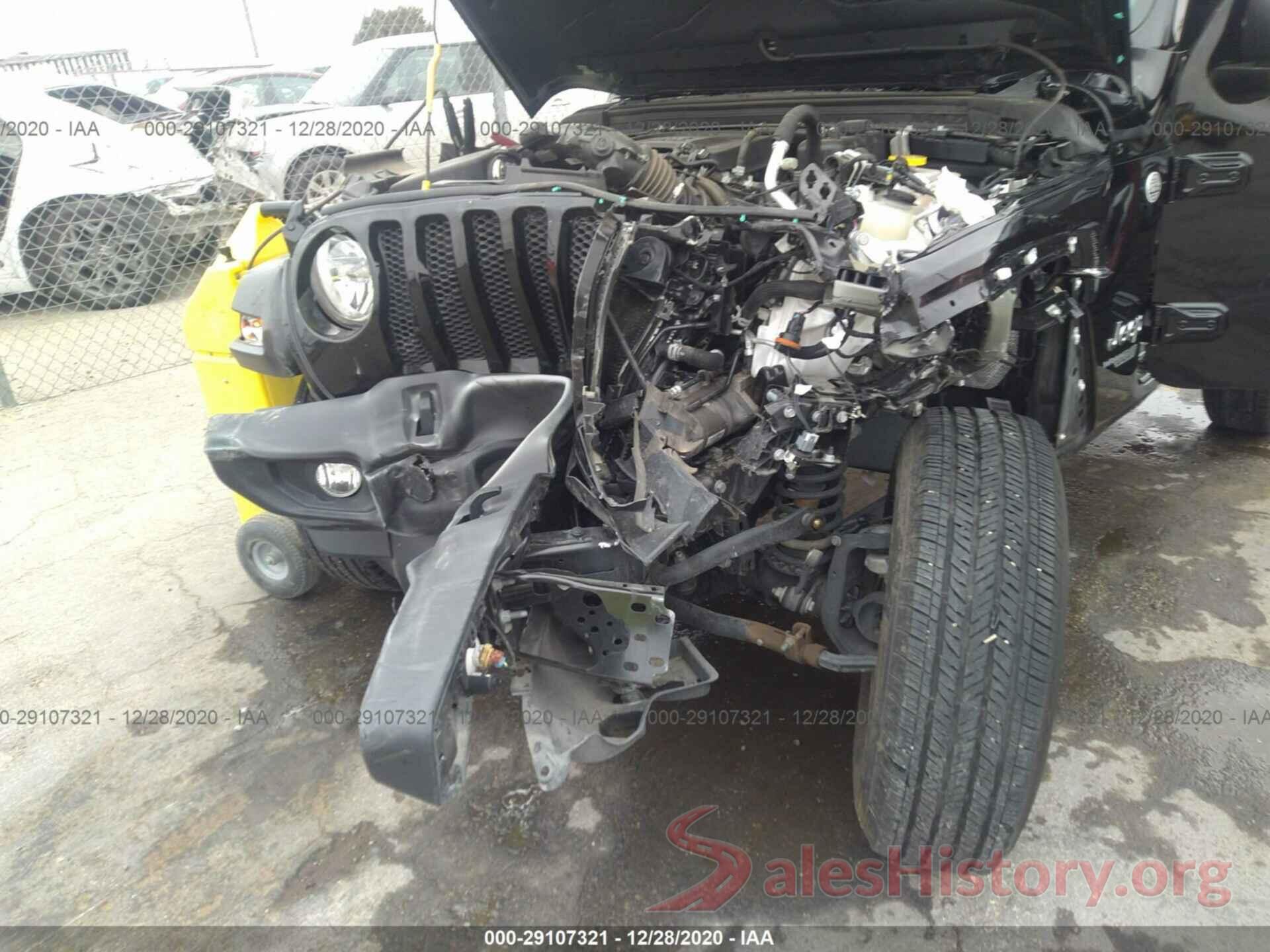 1C4GJXAN0LW227382 2020 JEEP WRANGLER