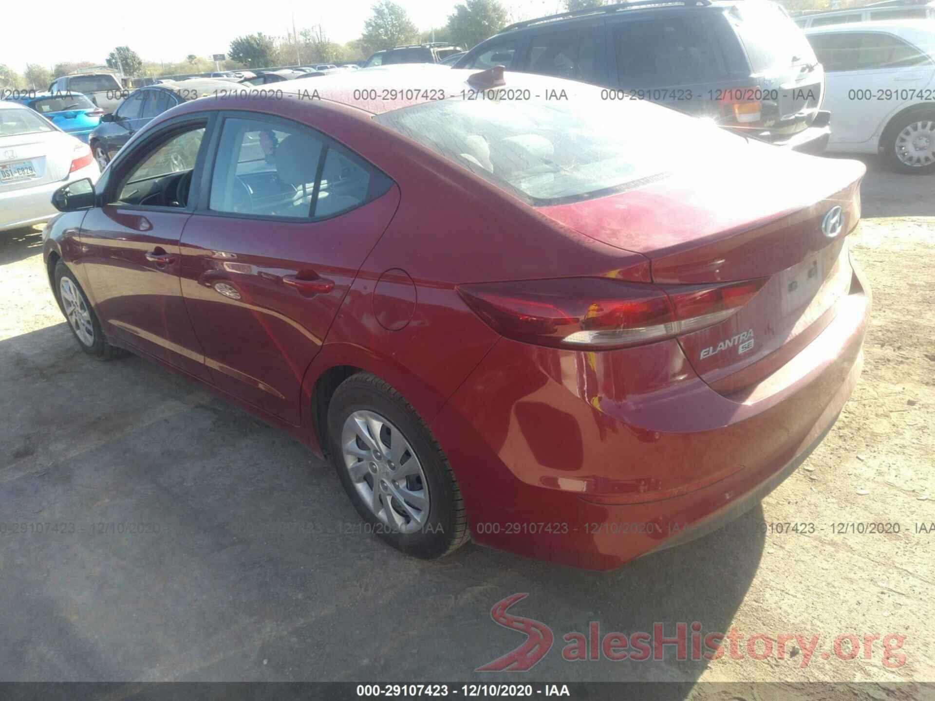 KMHD74LF5HU161271 2017 HYUNDAI ELANTRA