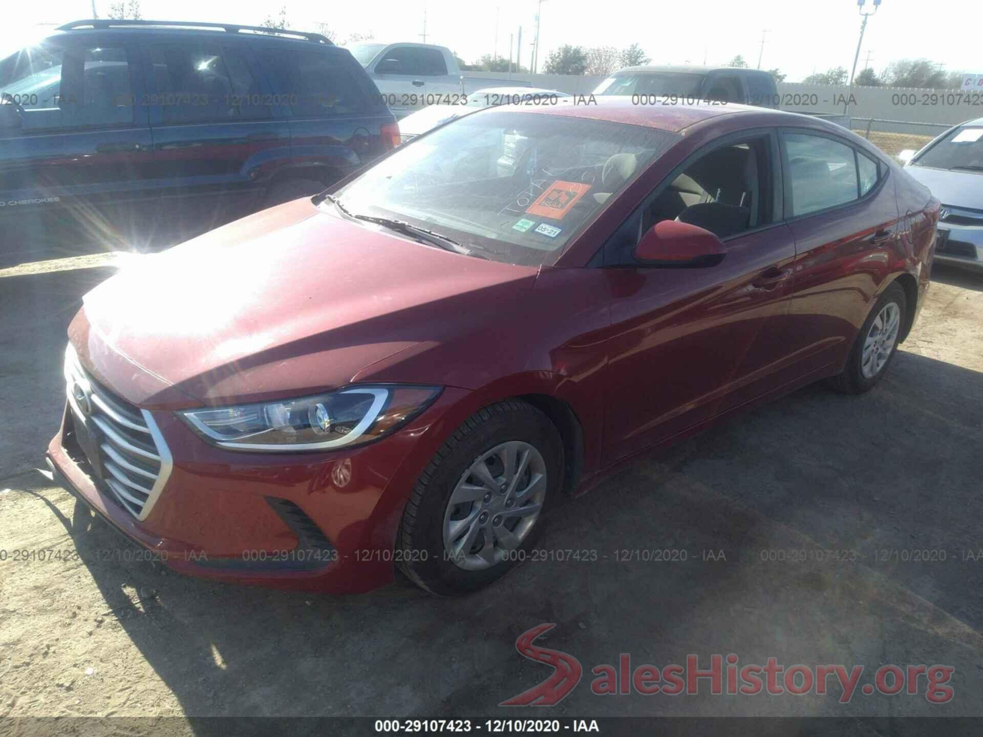 KMHD74LF5HU161271 2017 HYUNDAI ELANTRA