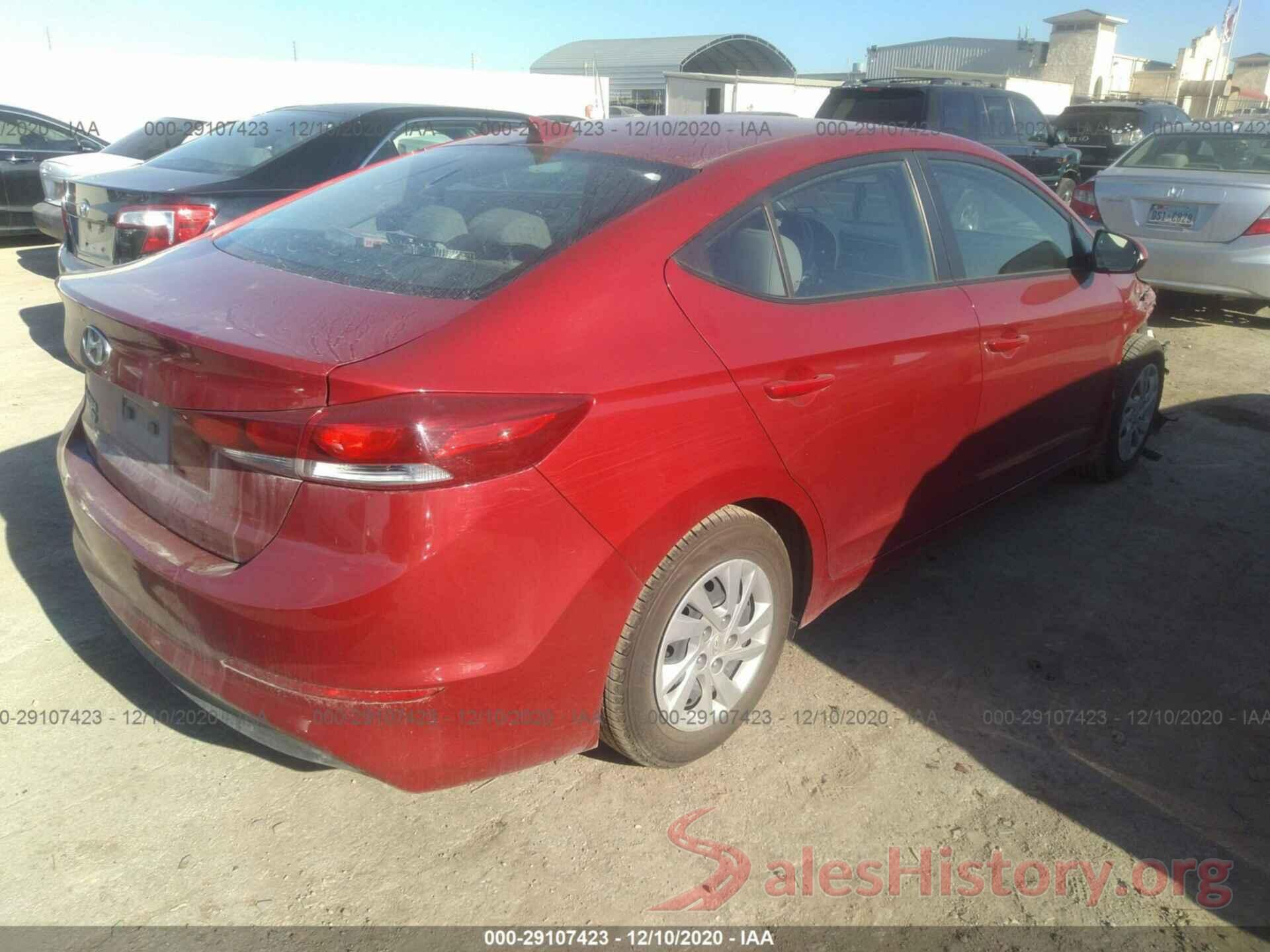 KMHD74LF5HU161271 2017 HYUNDAI ELANTRA