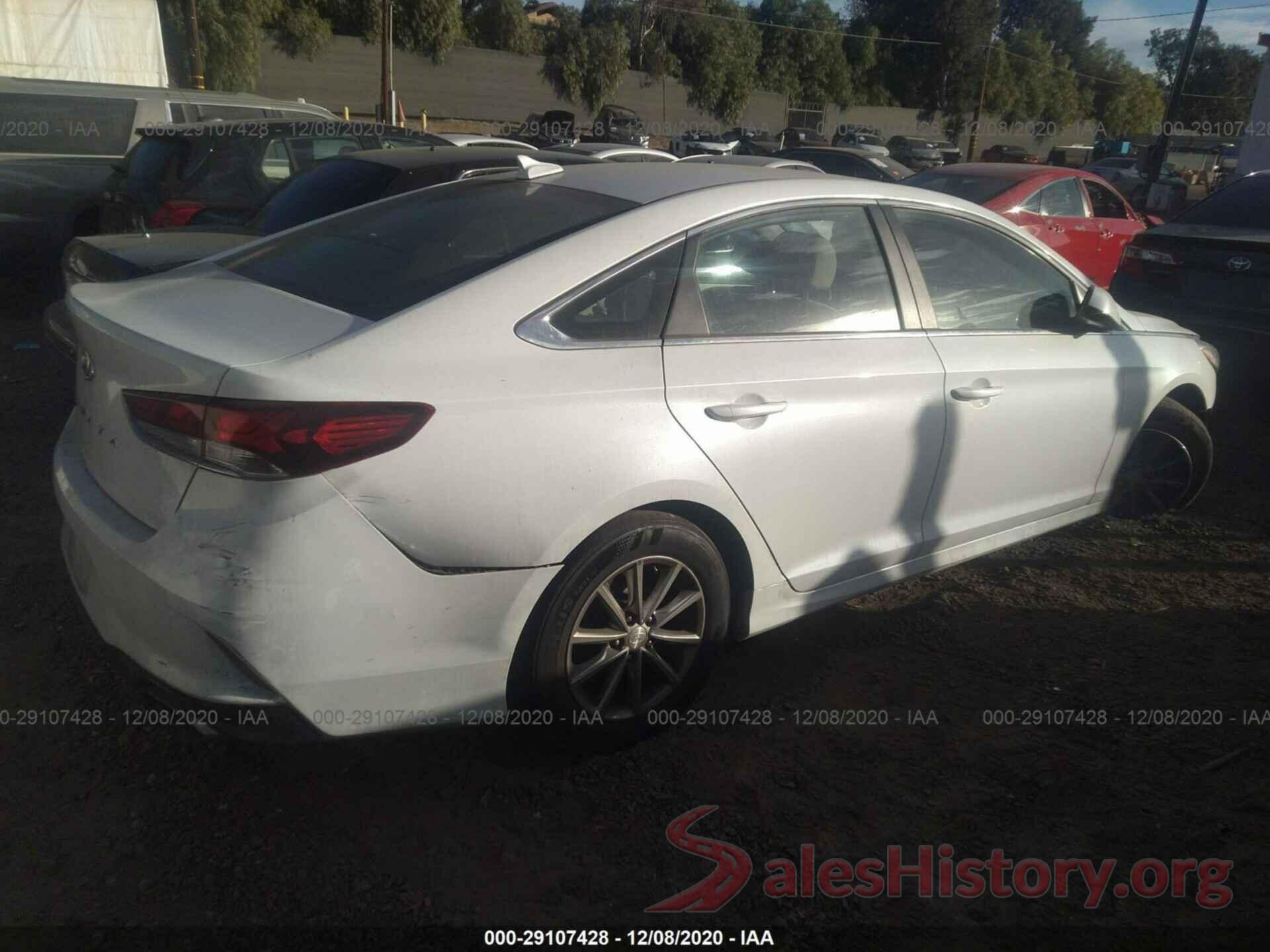 5NPE24AF8JH722167 2018 HYUNDAI SONATA