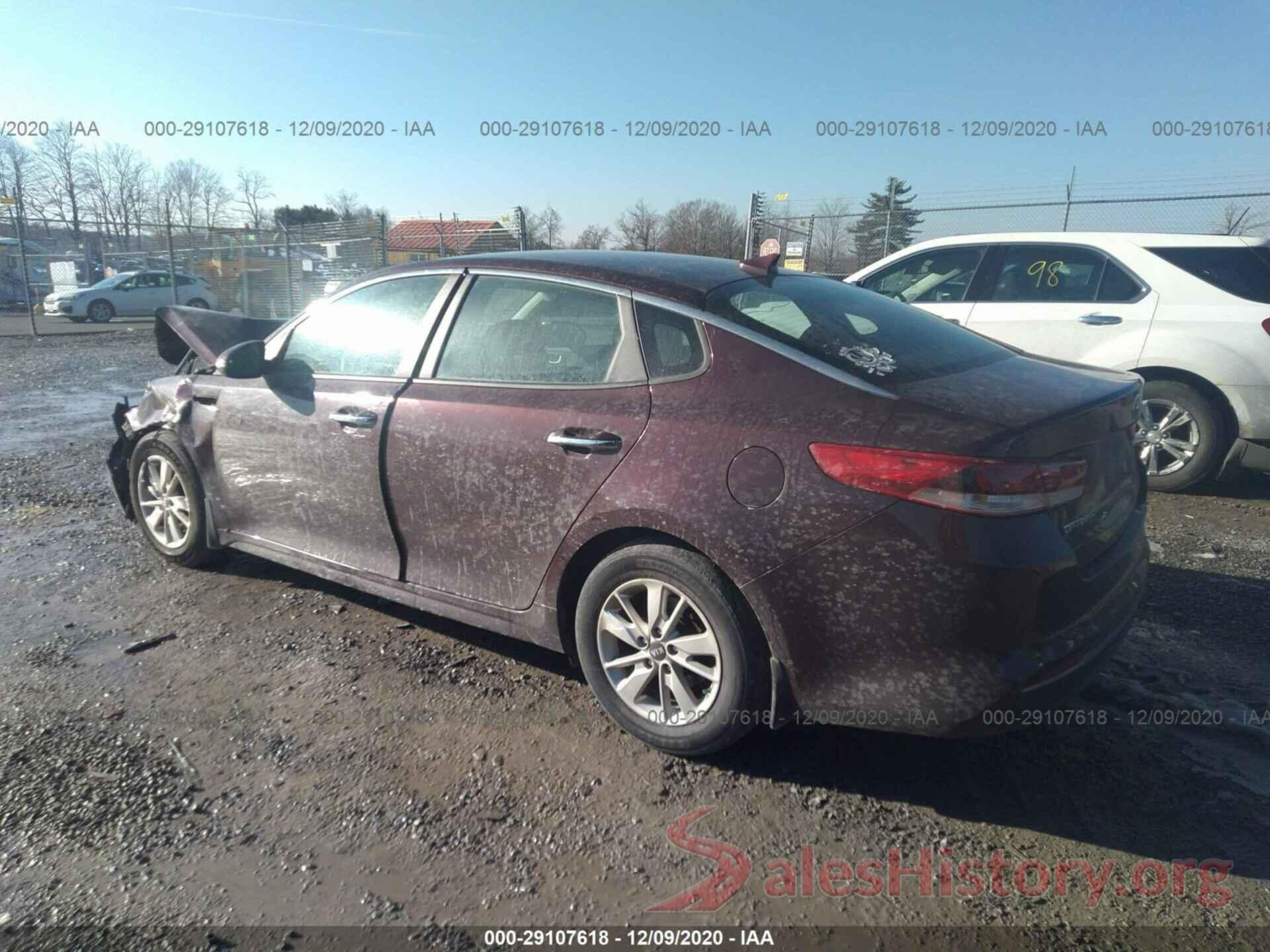 5XXGT4L3XGG099471 2016 KIA OPTIMA