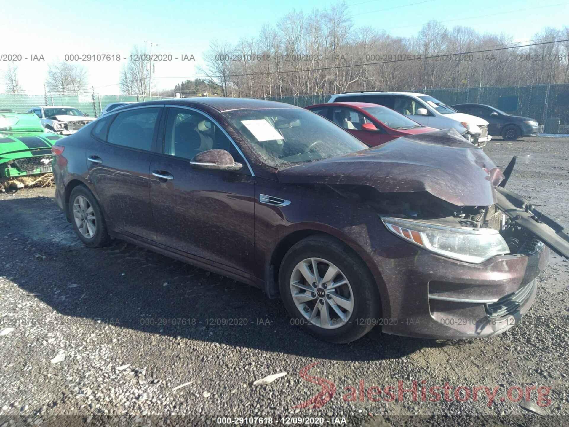 5XXGT4L3XGG099471 2016 KIA OPTIMA