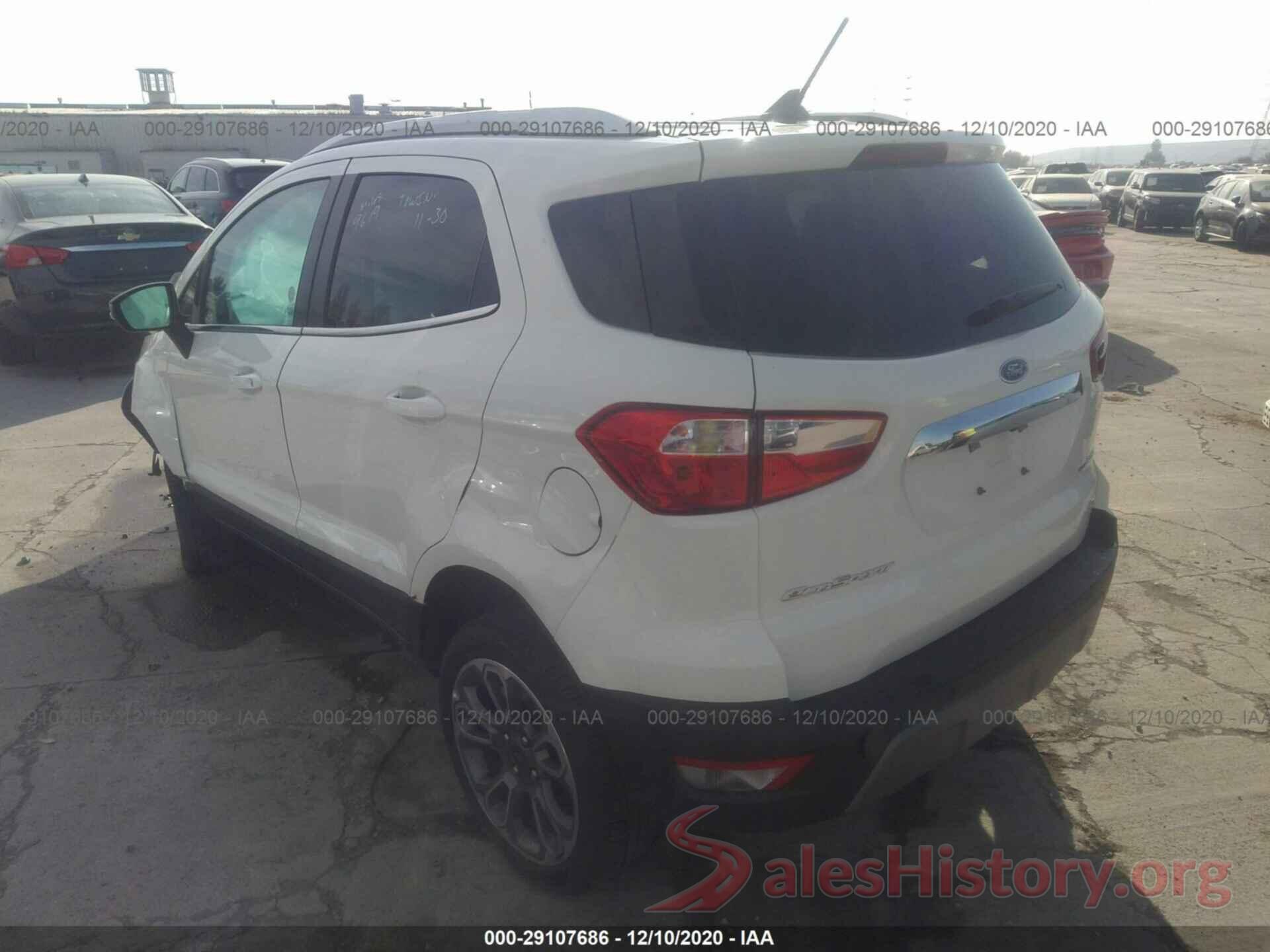 MAJ6S3KL1LC354051 2020 FORD ECOSPORT