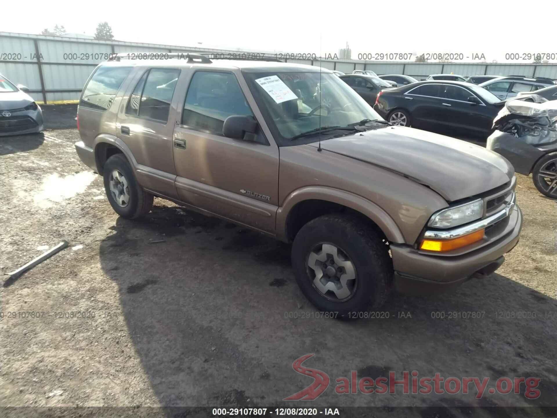 1GNDT13X23K146651 2003 CHEVROLET BLAZER