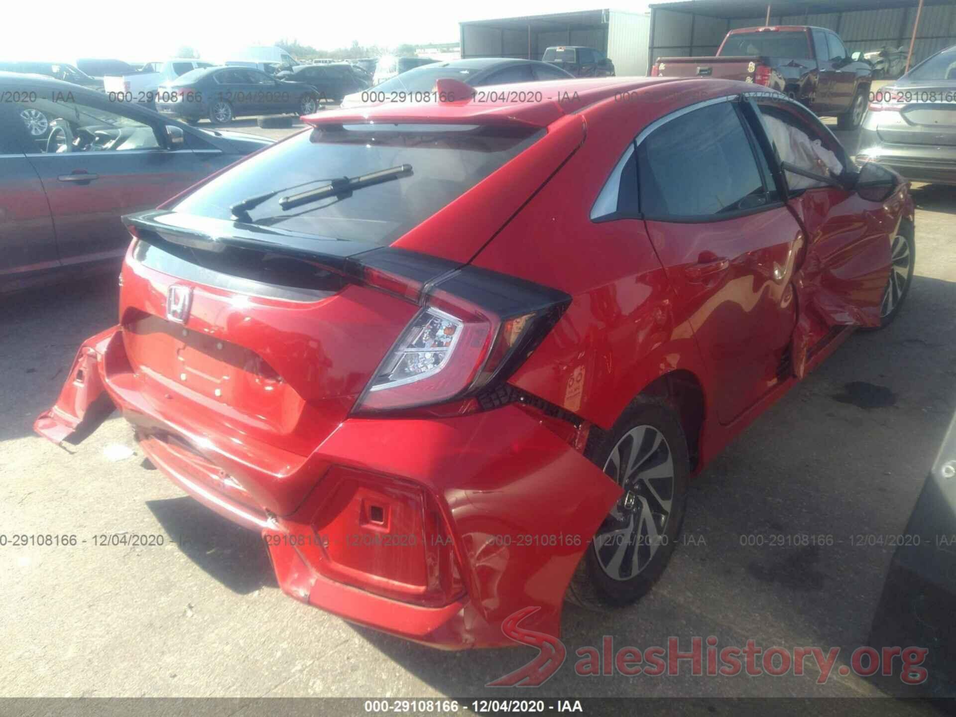 SHHFK7H32KU213644 2019 HONDA CIVIC HATCHBACK