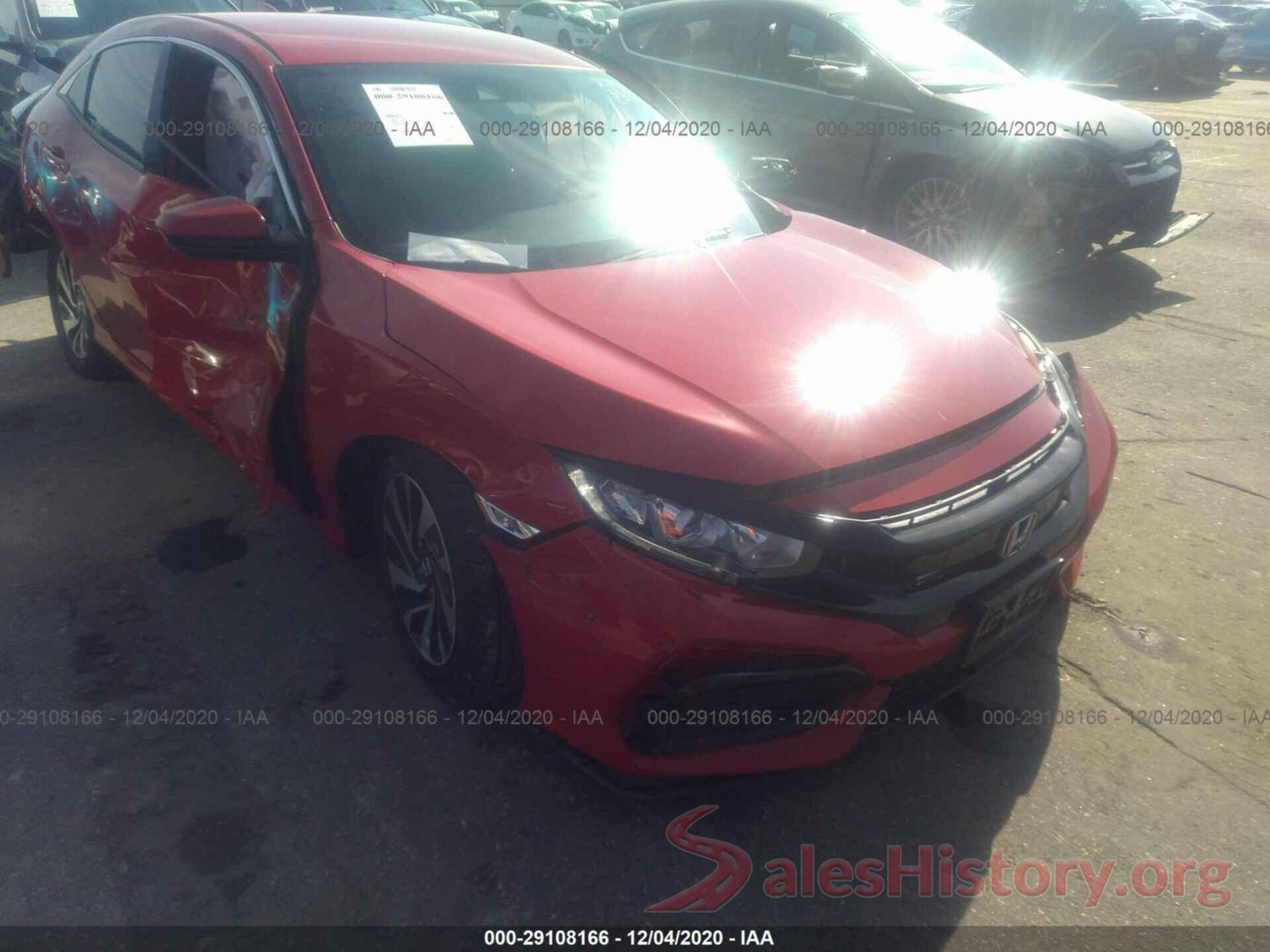 SHHFK7H32KU213644 2019 HONDA CIVIC HATCHBACK