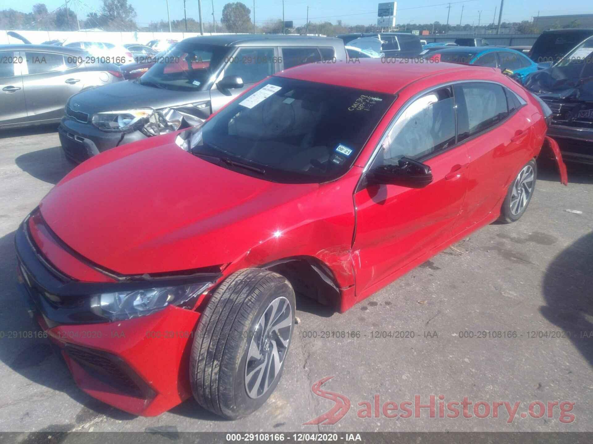 SHHFK7H32KU213644 2019 HONDA CIVIC HATCHBACK