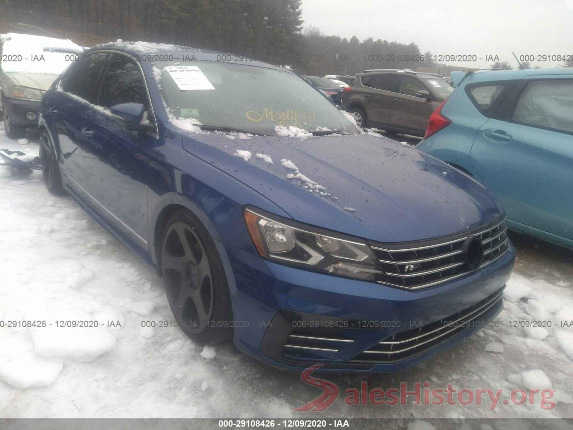 1VWAT7A34GC066196 2016 VOLKSWAGEN PASSAT