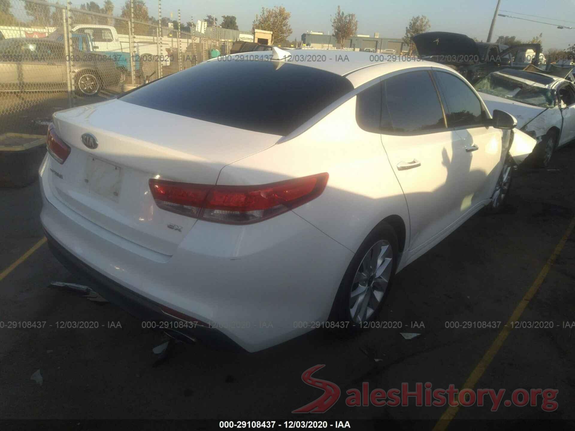 5XXGU4L32GG085089 2016 KIA OPTIMA