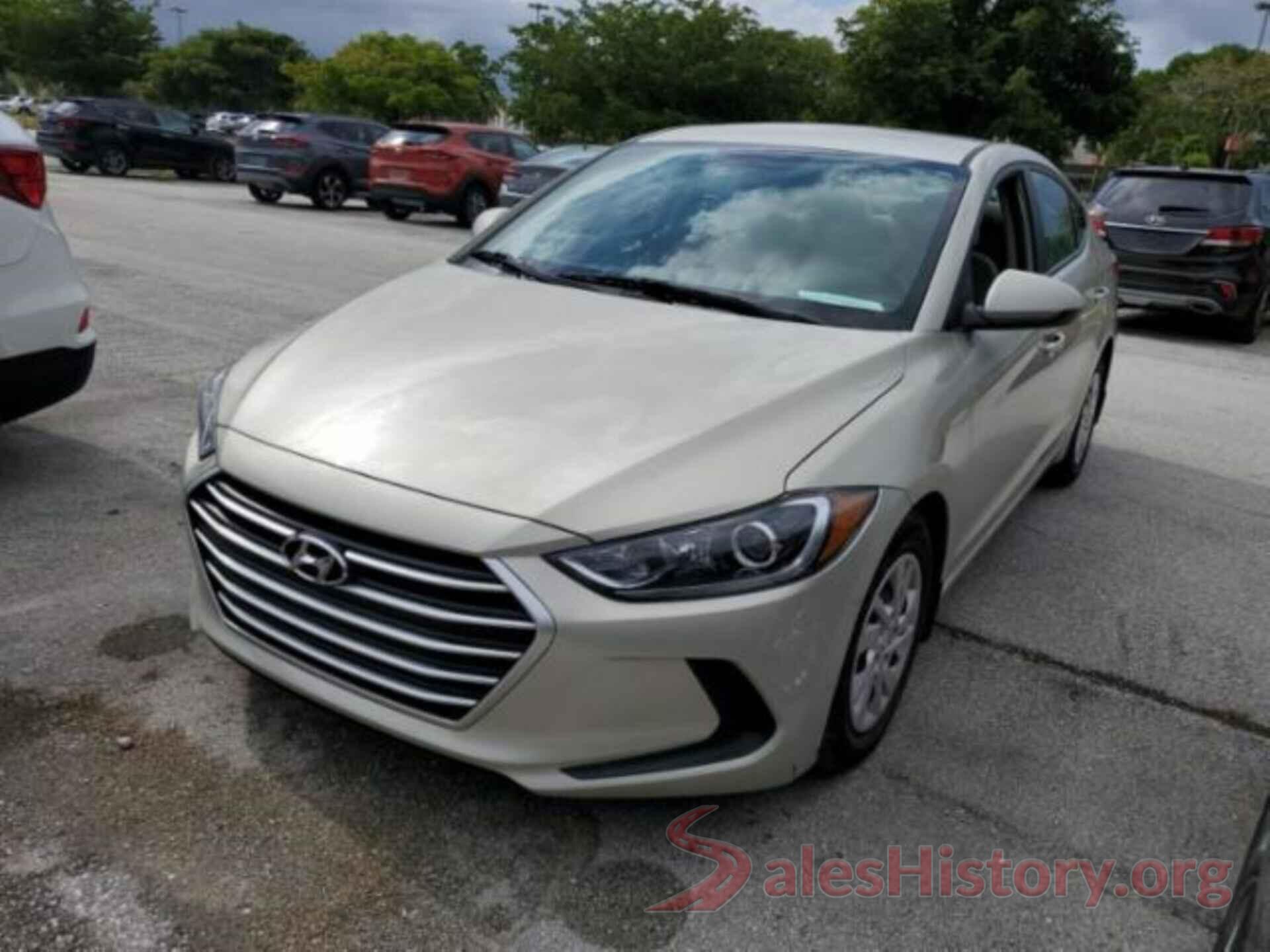 5NPD74LF9HH193851 2017 HYUNDAI ELANTRA