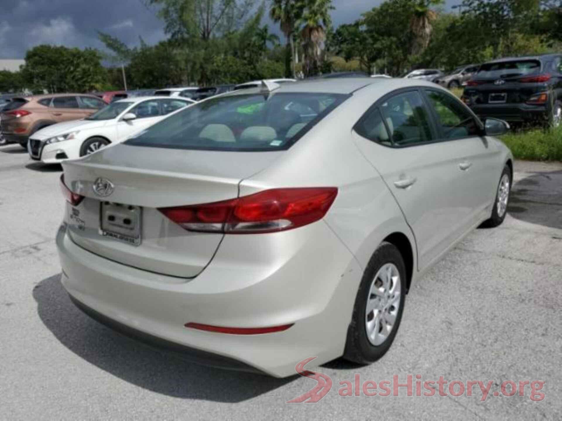 5NPD74LF9HH193851 2017 HYUNDAI ELANTRA