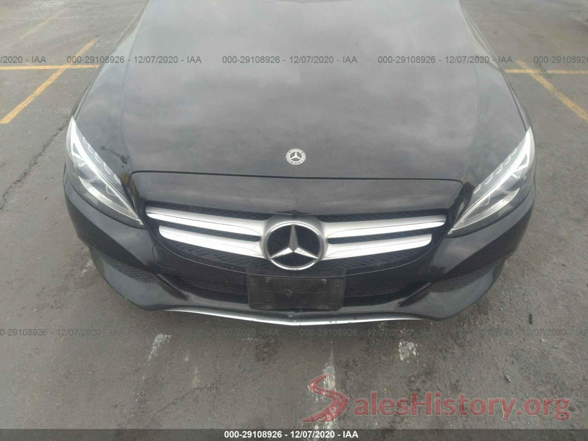 55SWF4JB8JU274404 2018 MERCEDES-BENZ C-CLASS