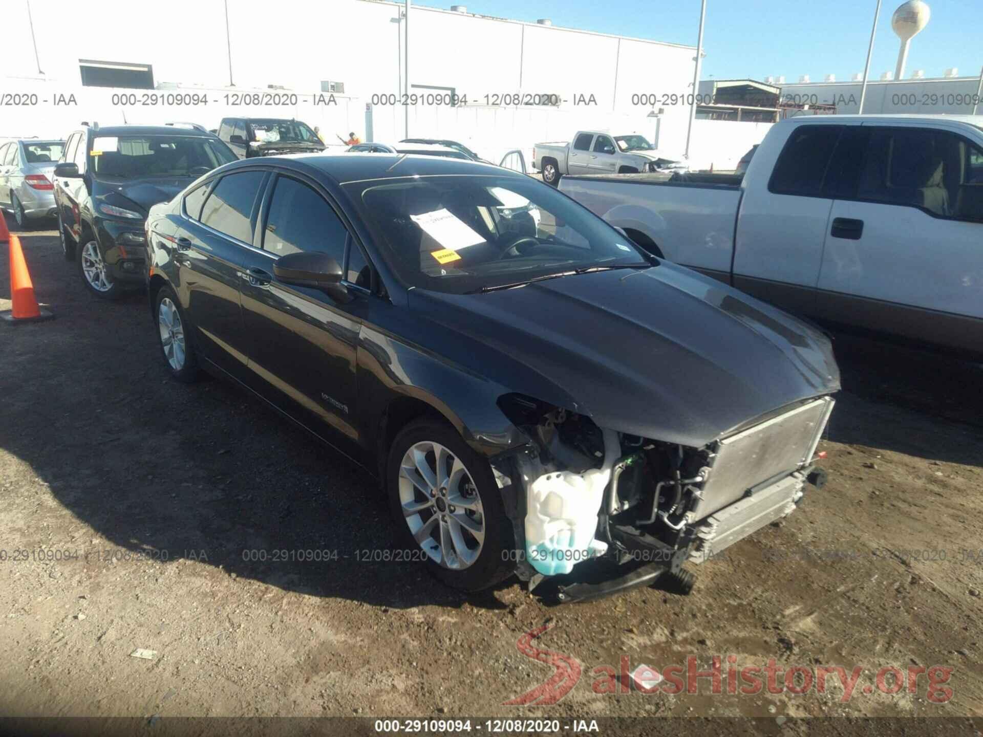 3FA6P0LU0KR240324 2019 FORD FUSION HYBRID