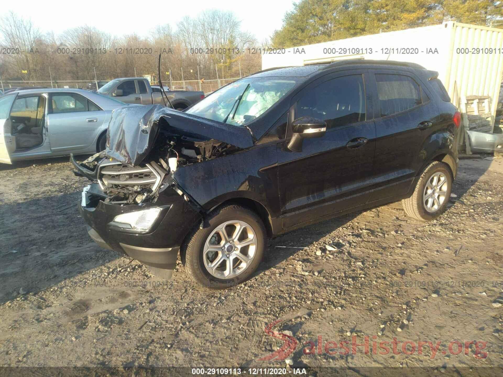 MAJ3S2GE2LC337833 2020 FORD ECOSPORT