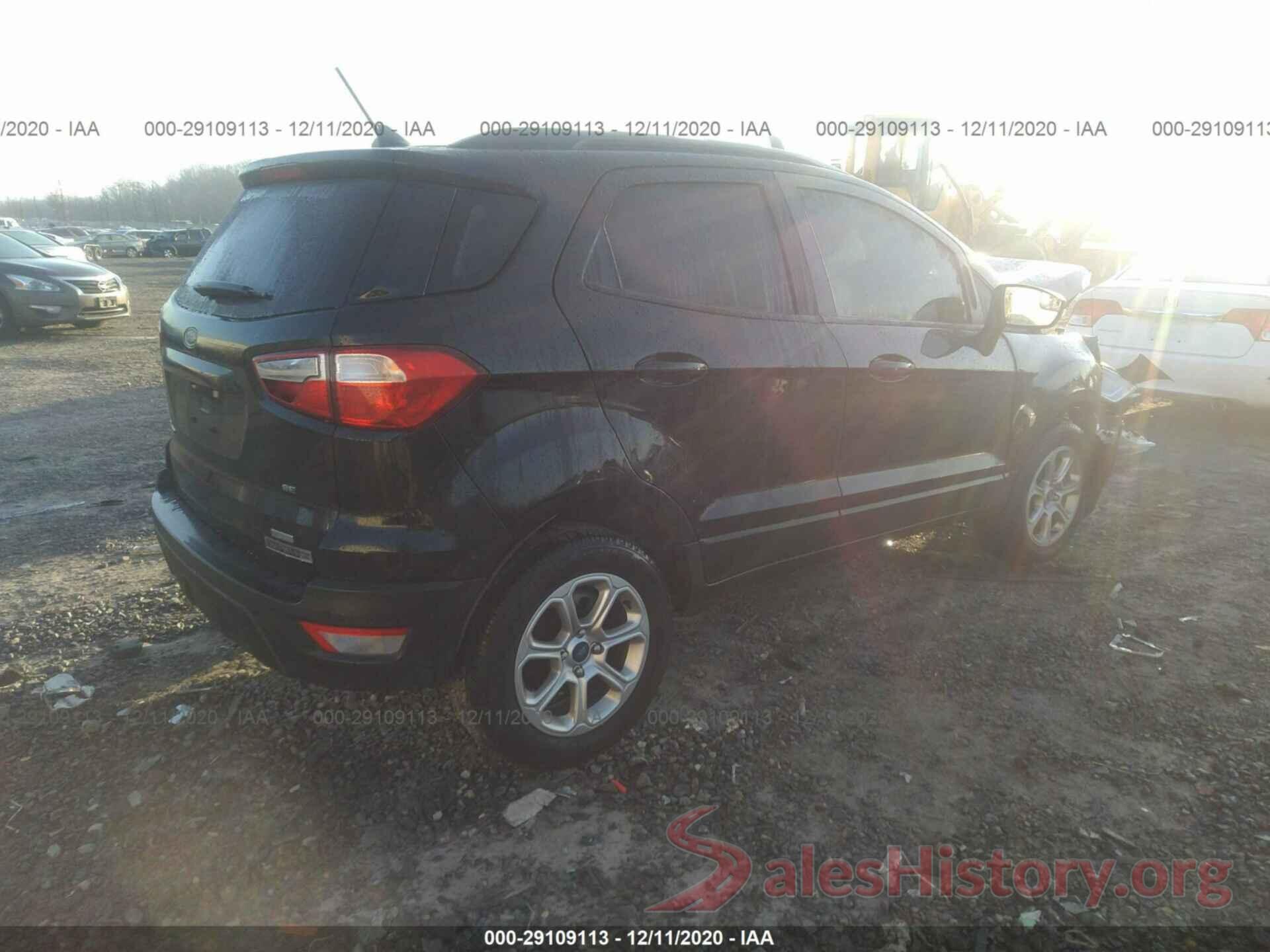 MAJ3S2GE2LC337833 2020 FORD ECOSPORT