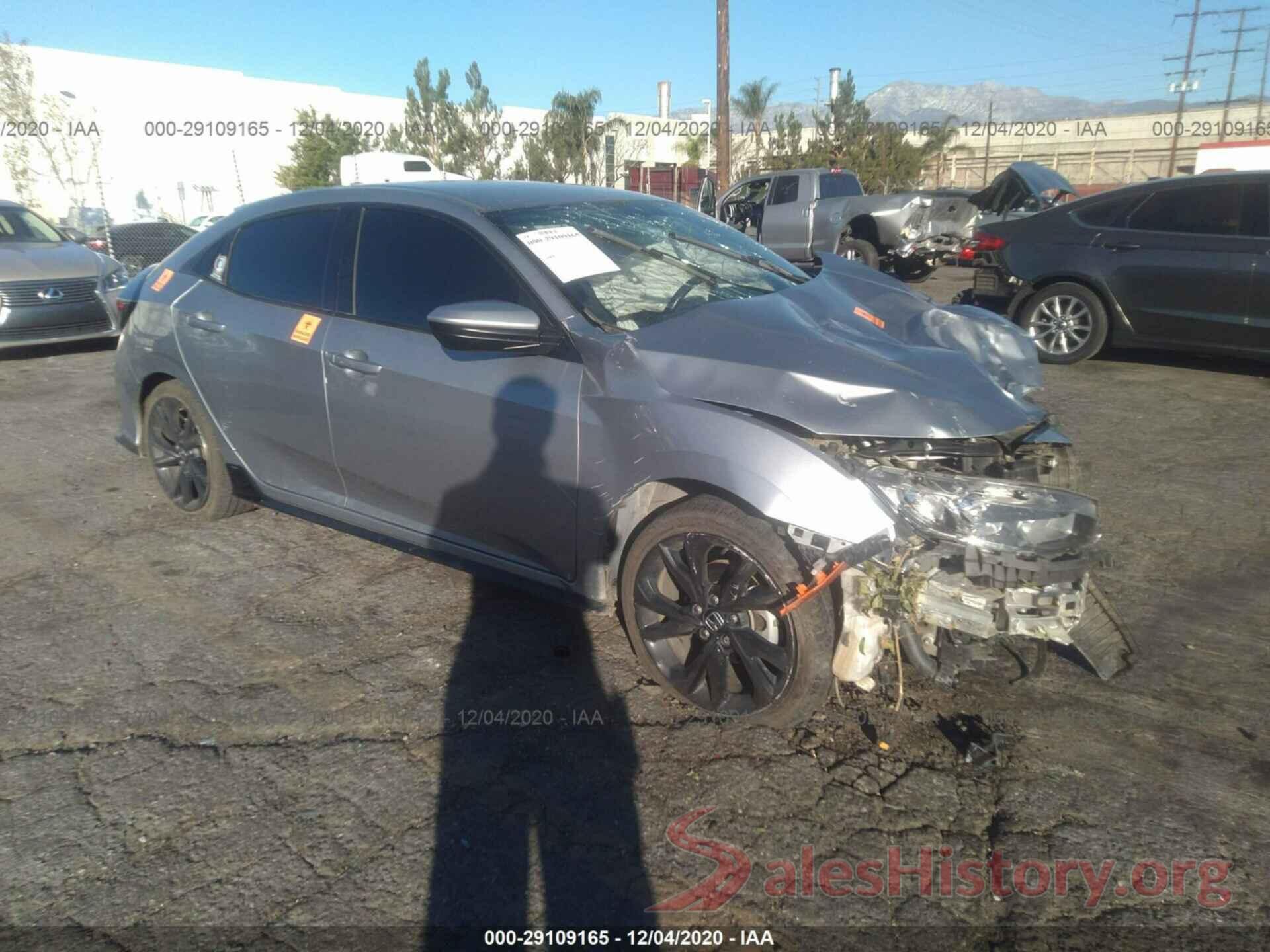 SHHFK7H43JU402875 2018 HONDA CIVIC HATCHBACK