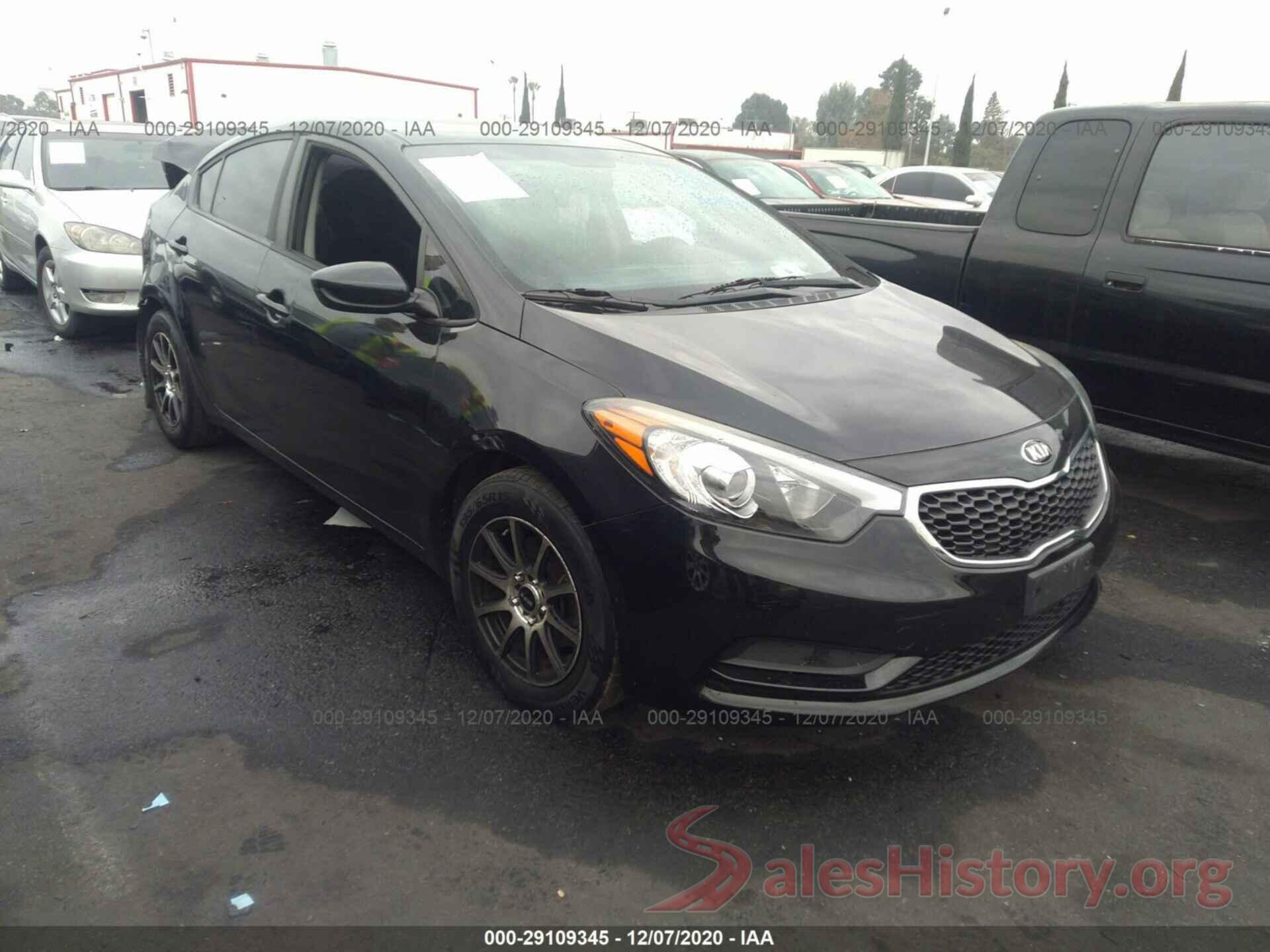 KNAFK4A69G5588179 2016 KIA FORTE