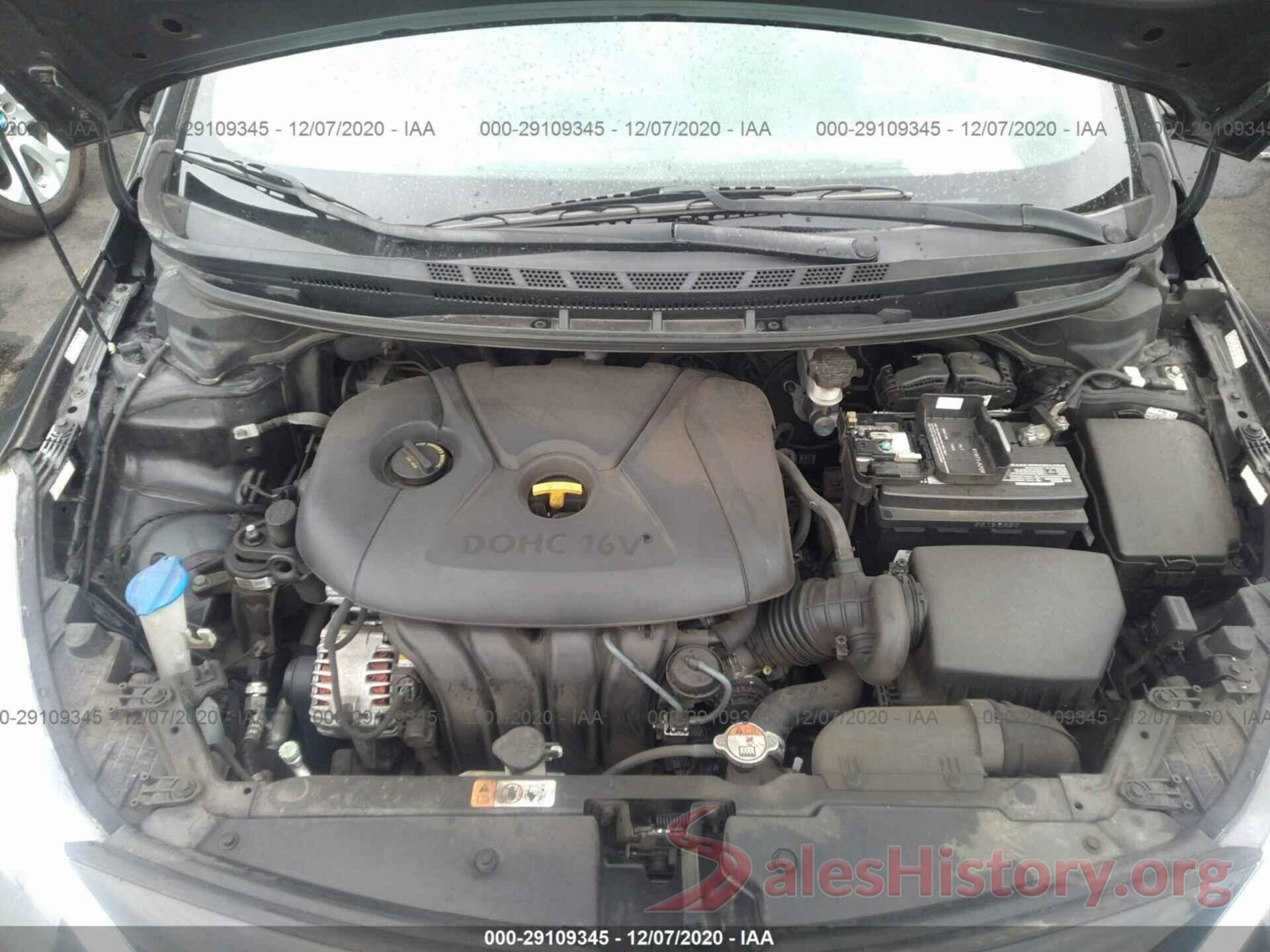 KNAFK4A69G5588179 2016 KIA FORTE