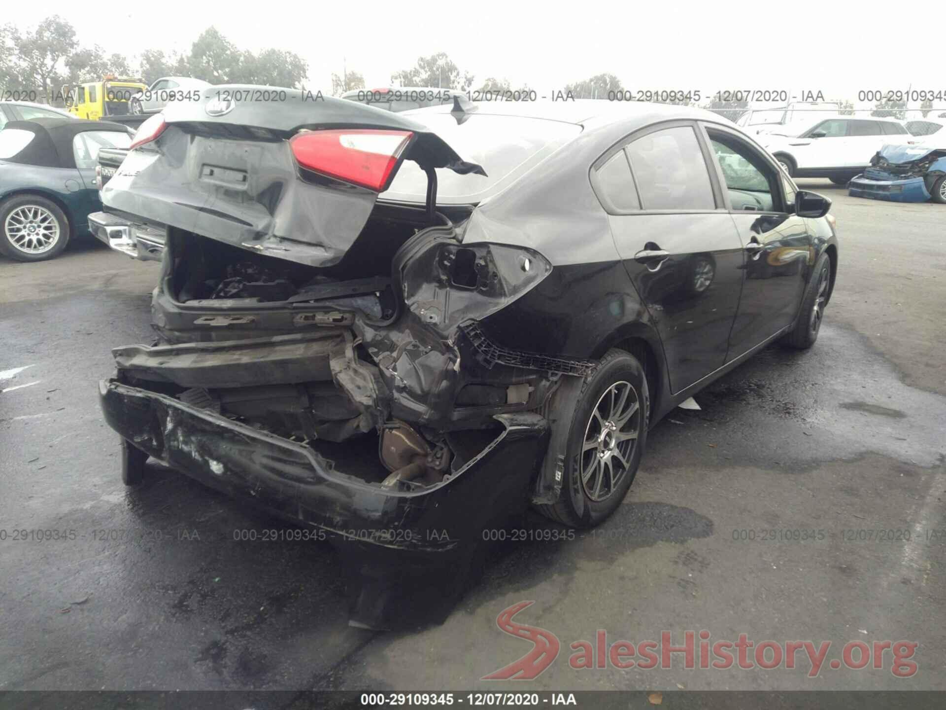 KNAFK4A69G5588179 2016 KIA FORTE