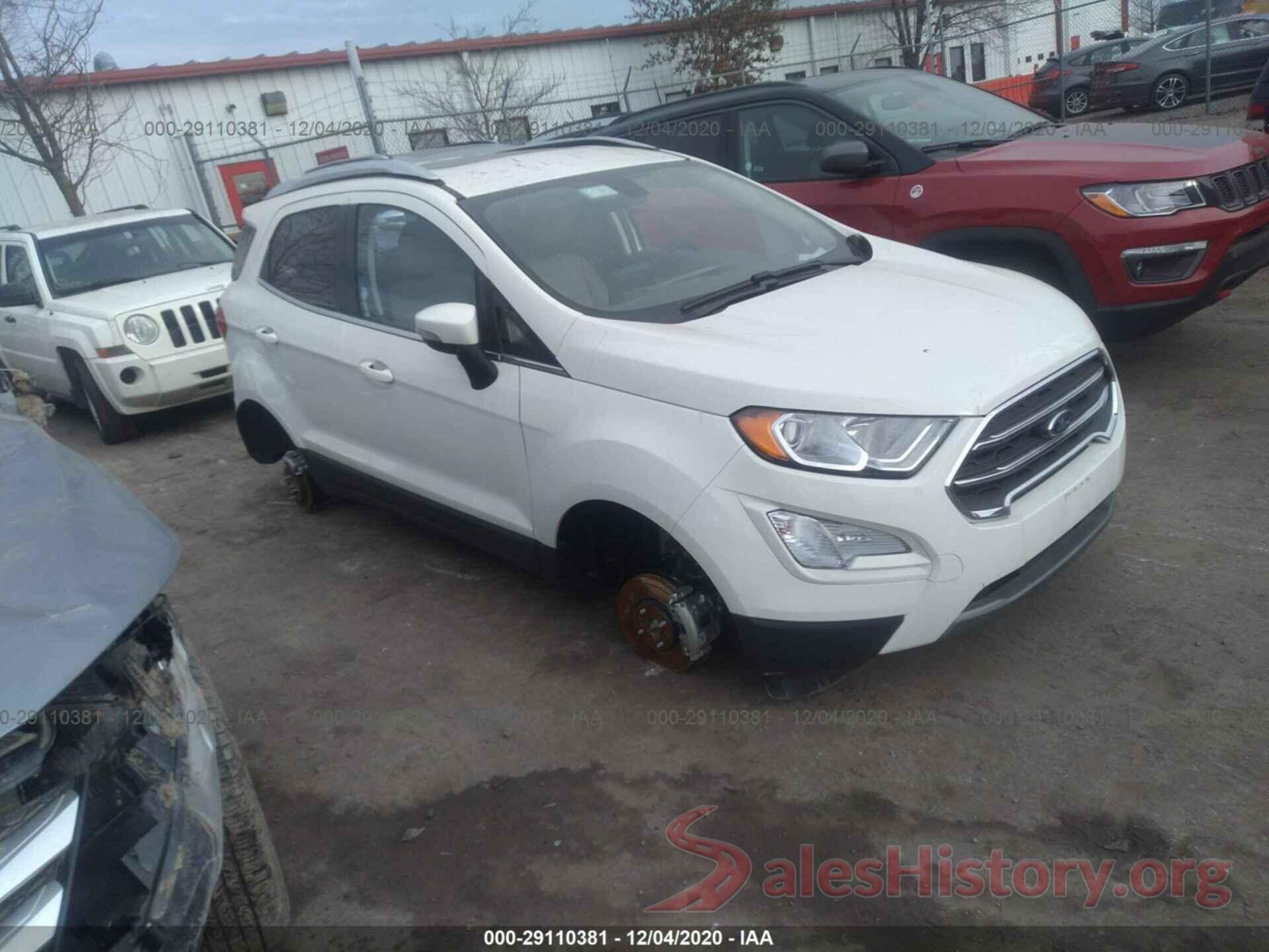 MAJ6S3KL2LC346430 2020 FORD ECOSPORT