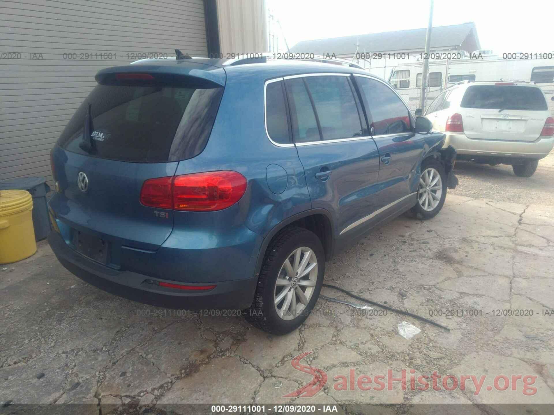 WVGRV7AX8HK005908 2017 VOLKSWAGEN TIGUAN