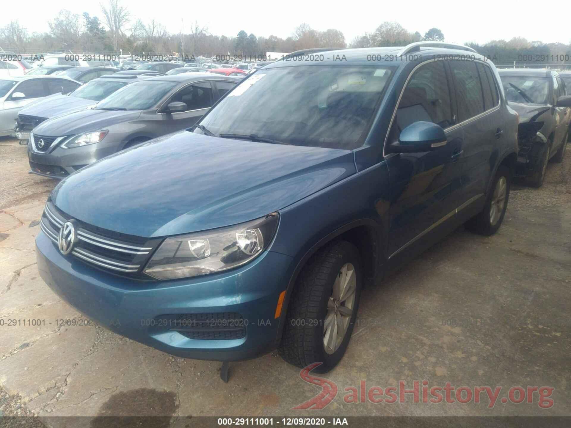 WVGRV7AX8HK005908 2017 VOLKSWAGEN TIGUAN