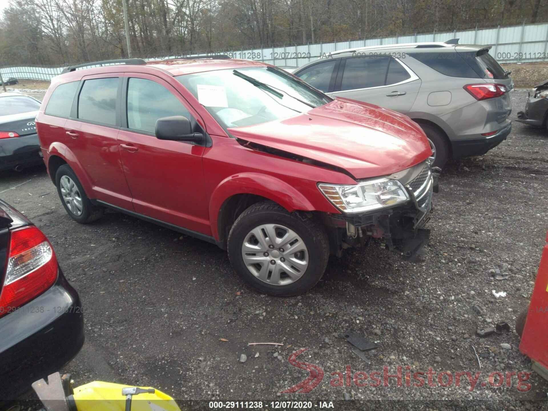 3C4PDCAB4JT528827 2018 DODGE JOURNEY