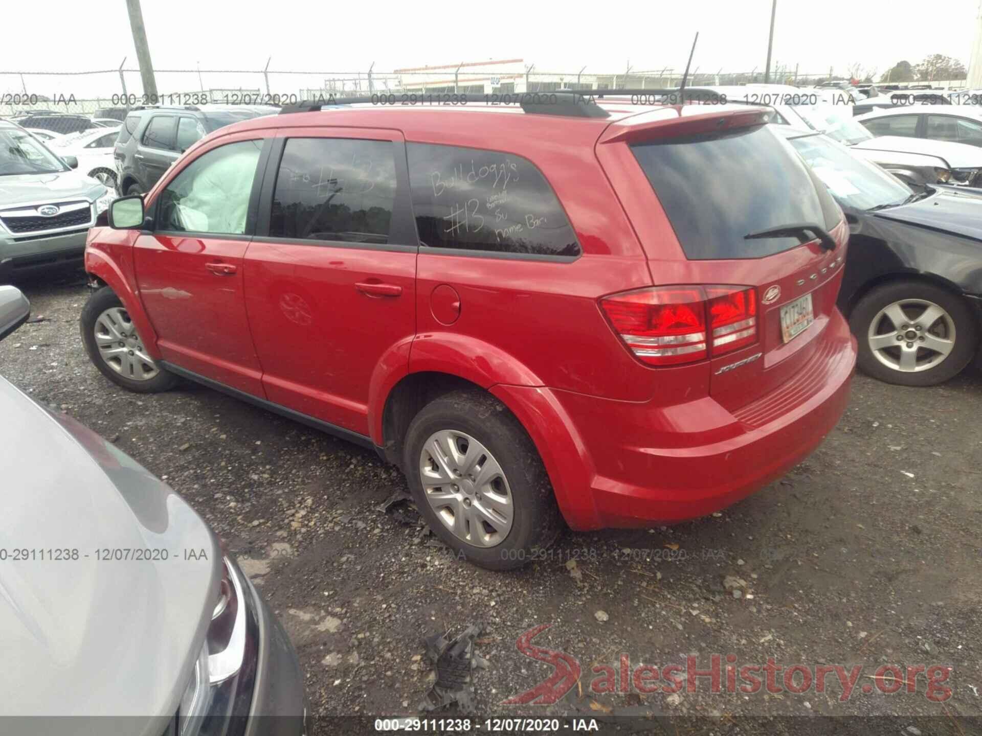 3C4PDCAB4JT528827 2018 DODGE JOURNEY