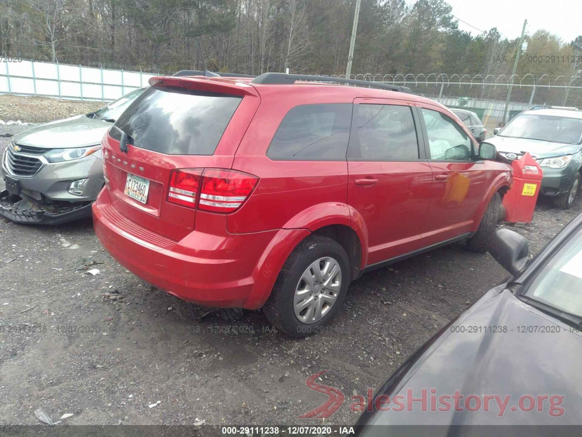 3C4PDCAB4JT528827 2018 DODGE JOURNEY